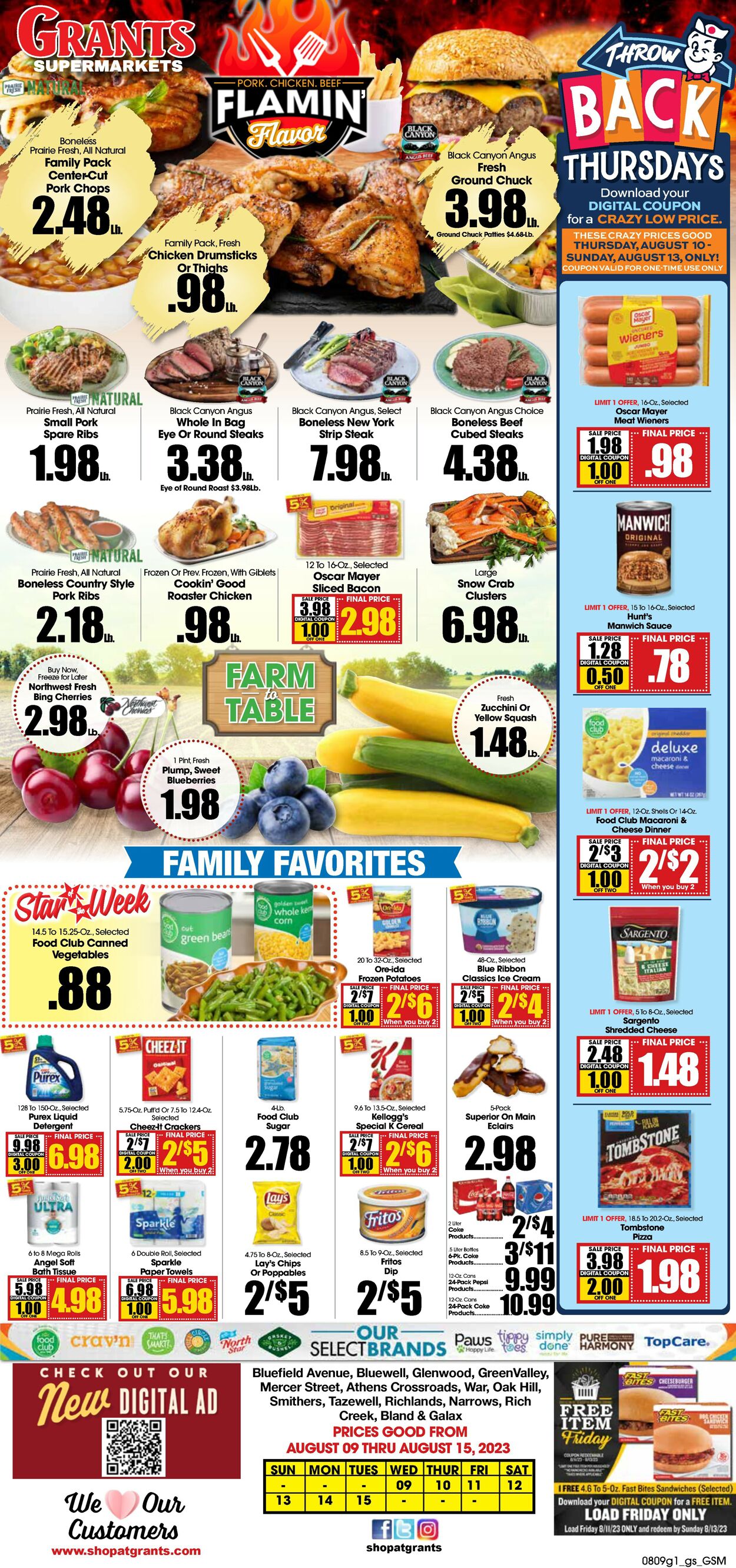 Grant's Supermarket Weekly Ad Circular - valid 08/09-08/15/2023