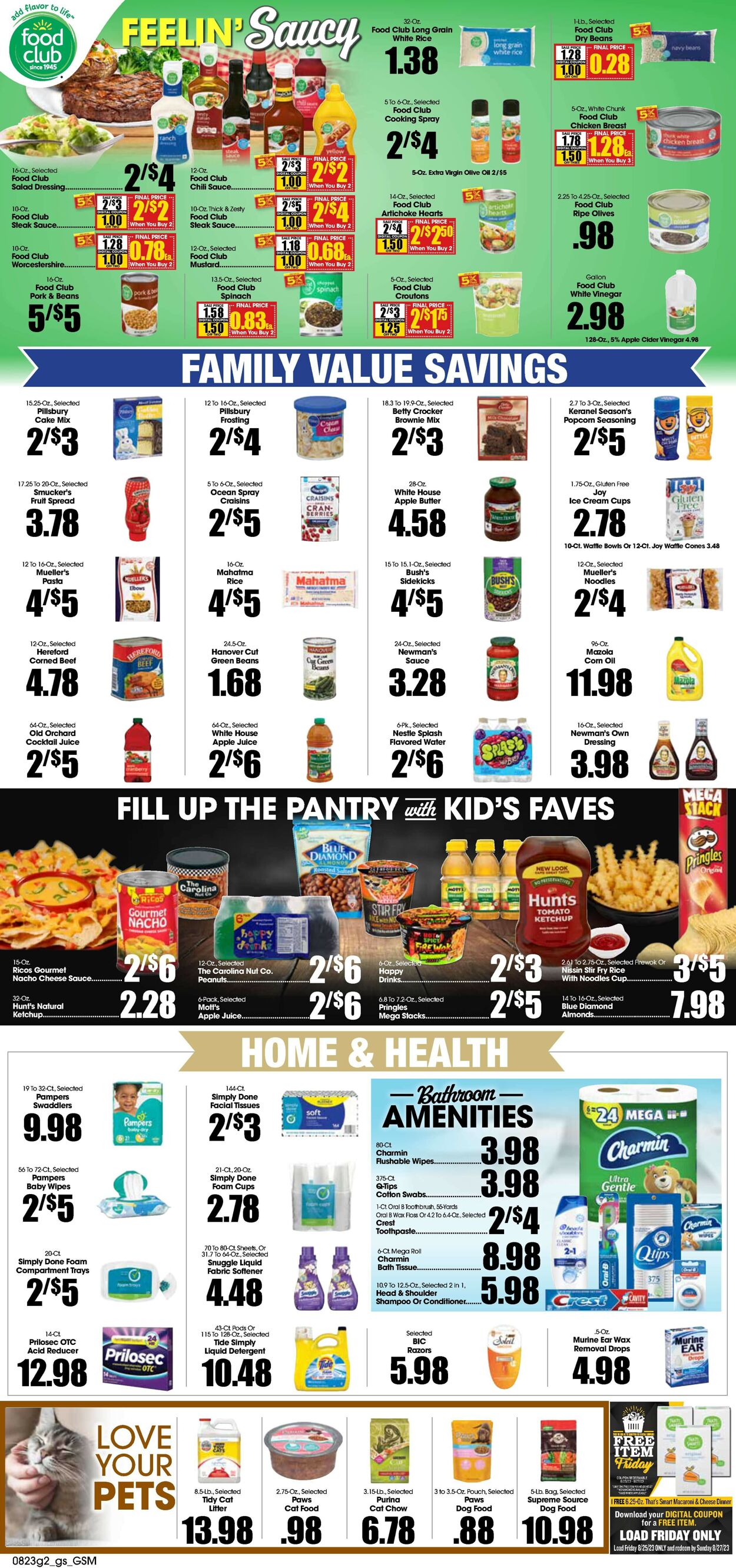 Grant's Supermarket Weekly Ad Circular - valid 08/23-08/29/2023 (Page 2)