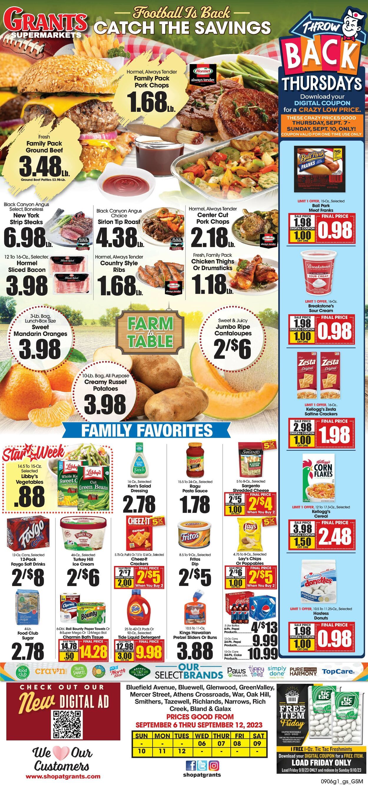 Grant's Supermarket Weekly Ad Circular - valid 09/06-09/12/2023