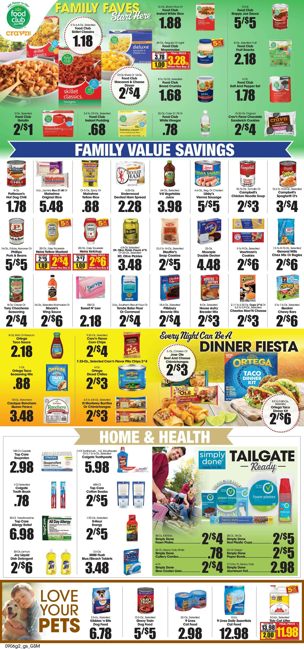 Grant's Supermarket Weekly Ad Circular - valid 09/06-09/12/2023 (Page 2)