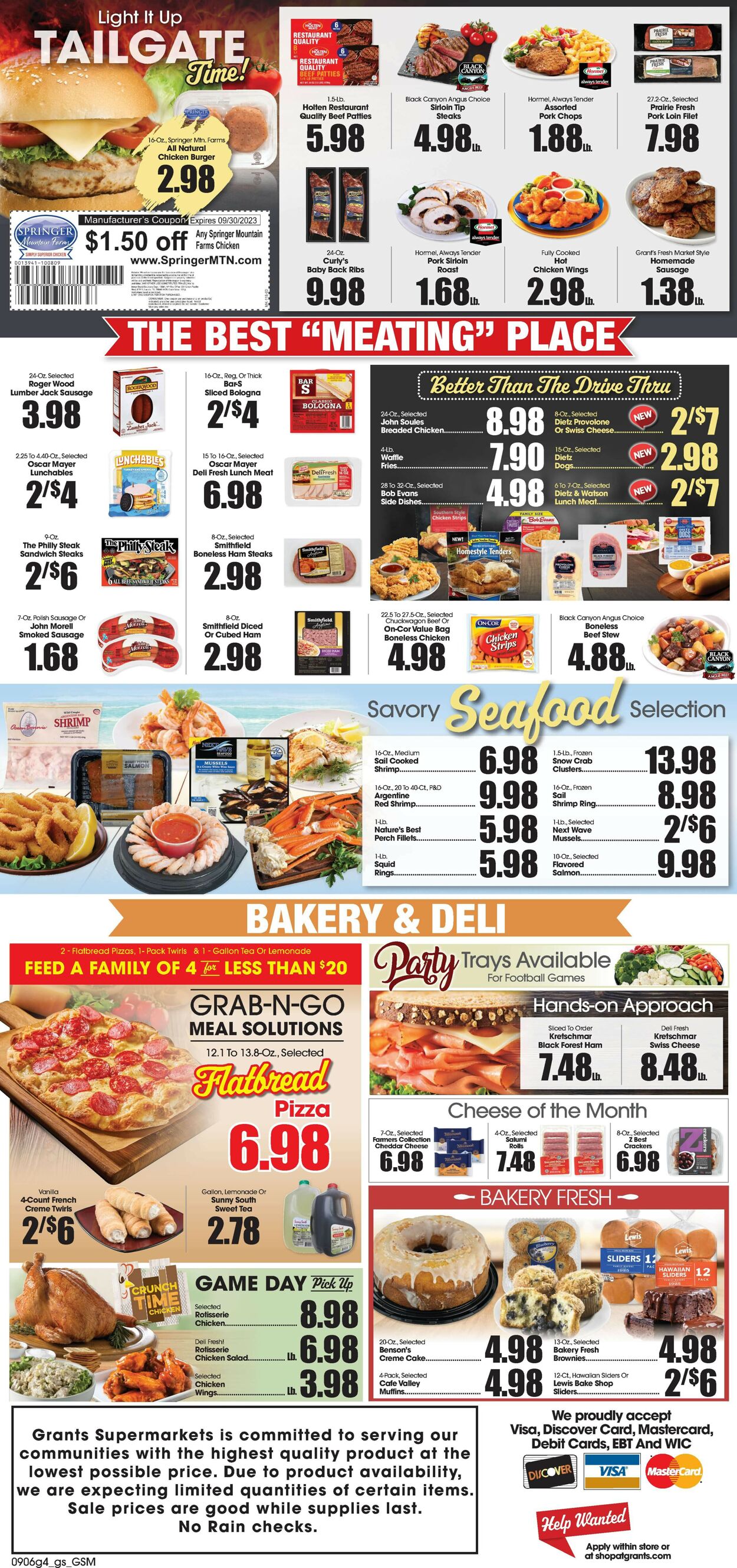 Grant's Supermarket Weekly Ad Circular - valid 09/06-09/12/2023 (Page 4)
