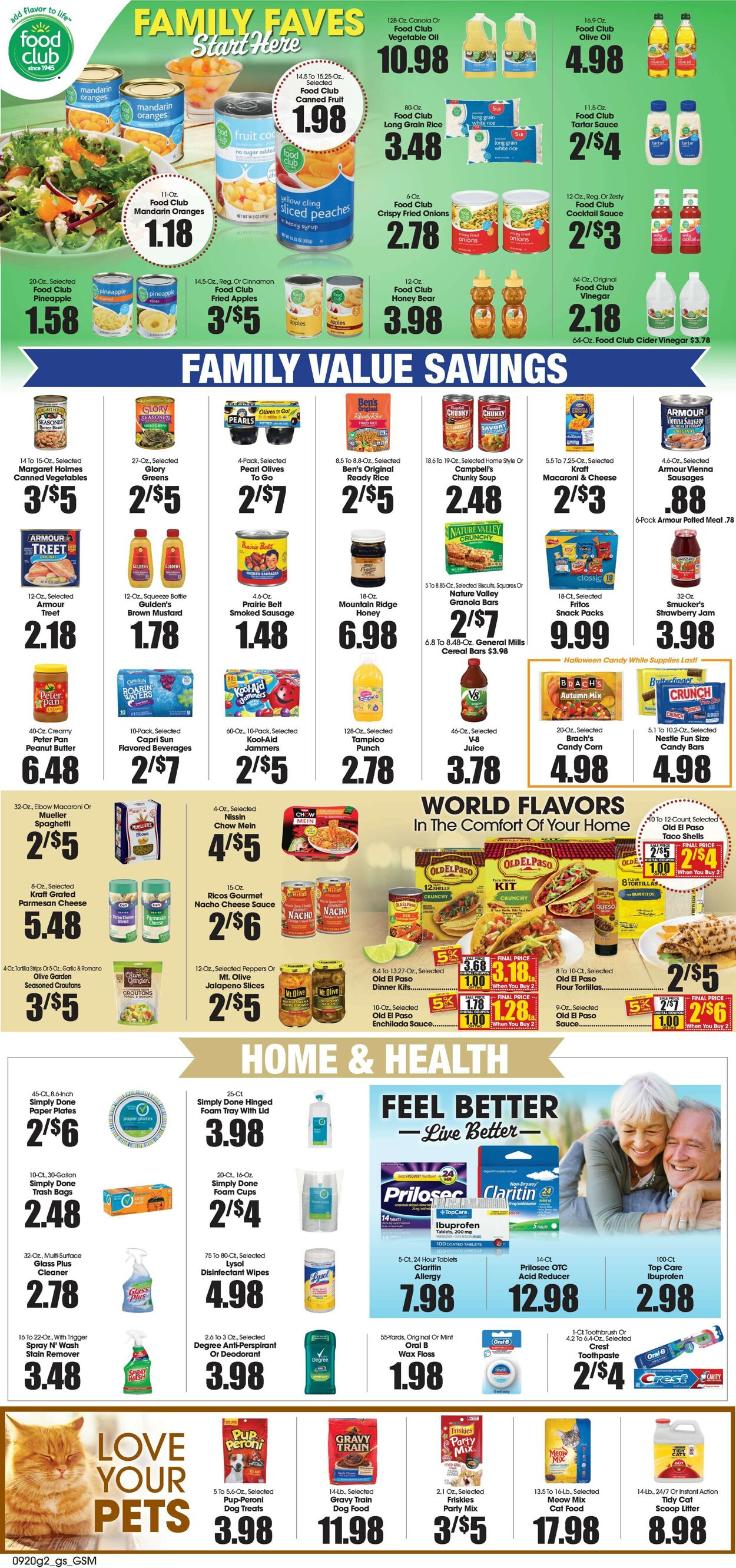 Grant's Supermarket Weekly Ad Circular - valid 09/20-09/26/2023 (Page 2)