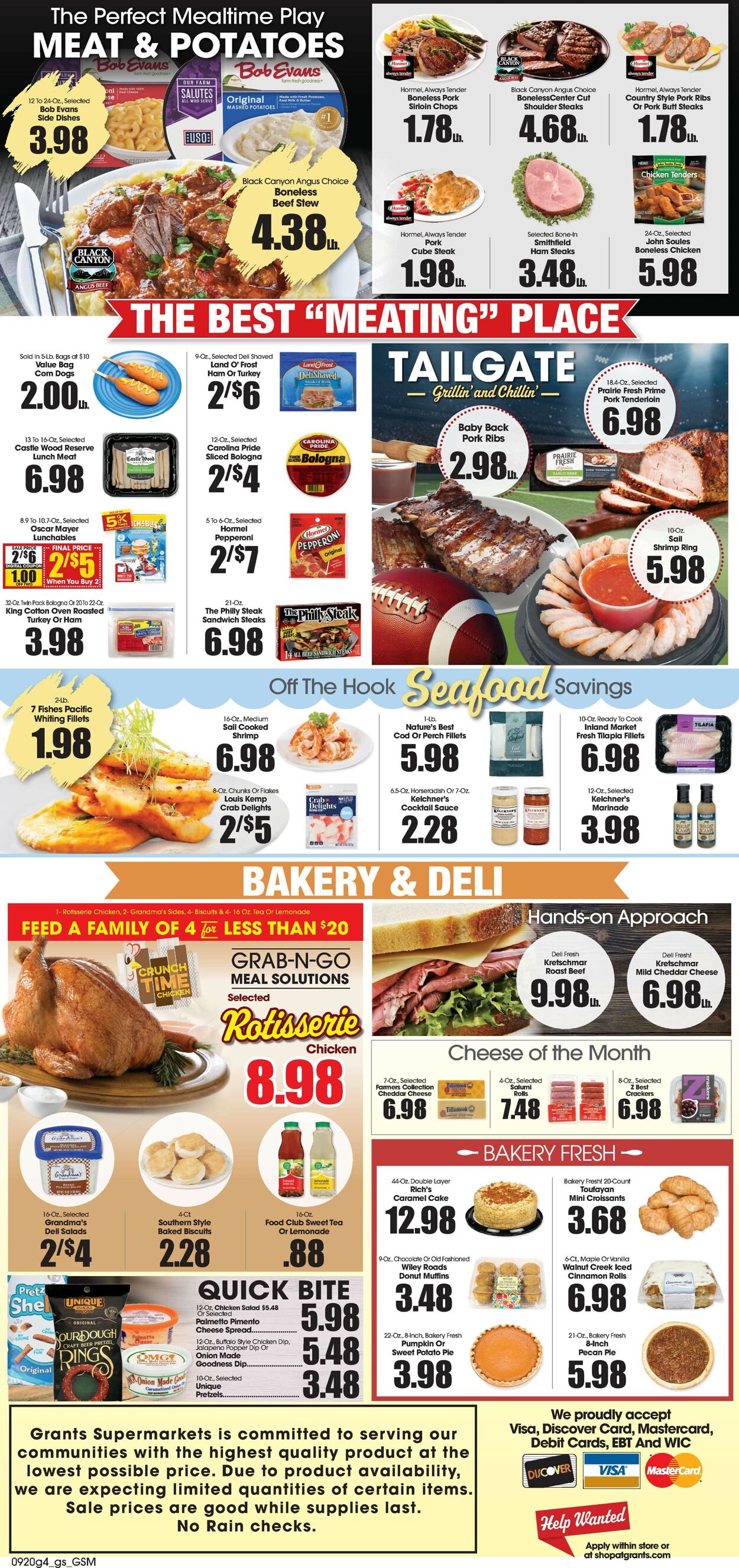 Grant's Supermarket Weekly Ad Circular - valid 09/20-09/26/2023 (Page 4)