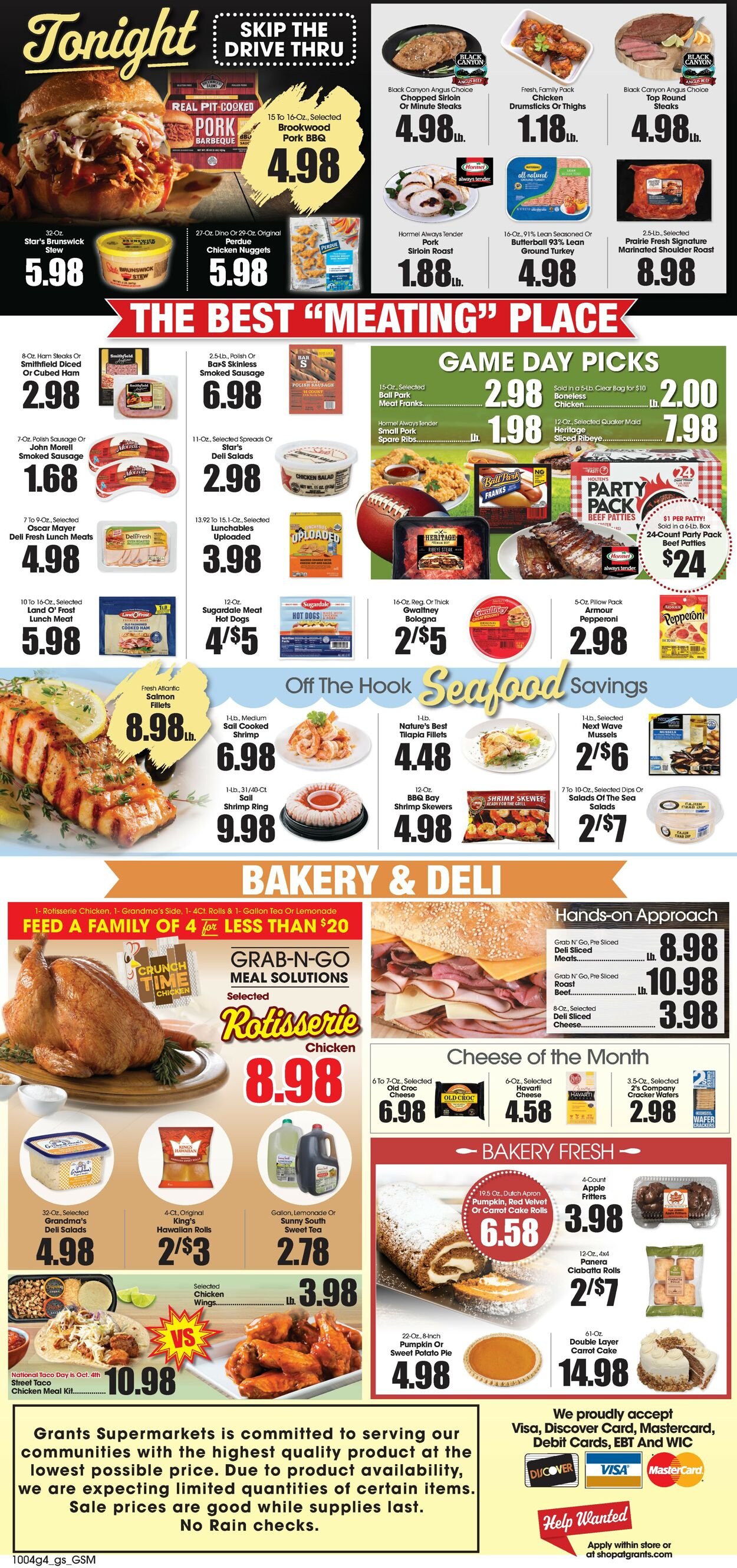 Grant's Supermarket Weekly Ad Circular - valid 10/04-10/10/2023 (Page 4)
