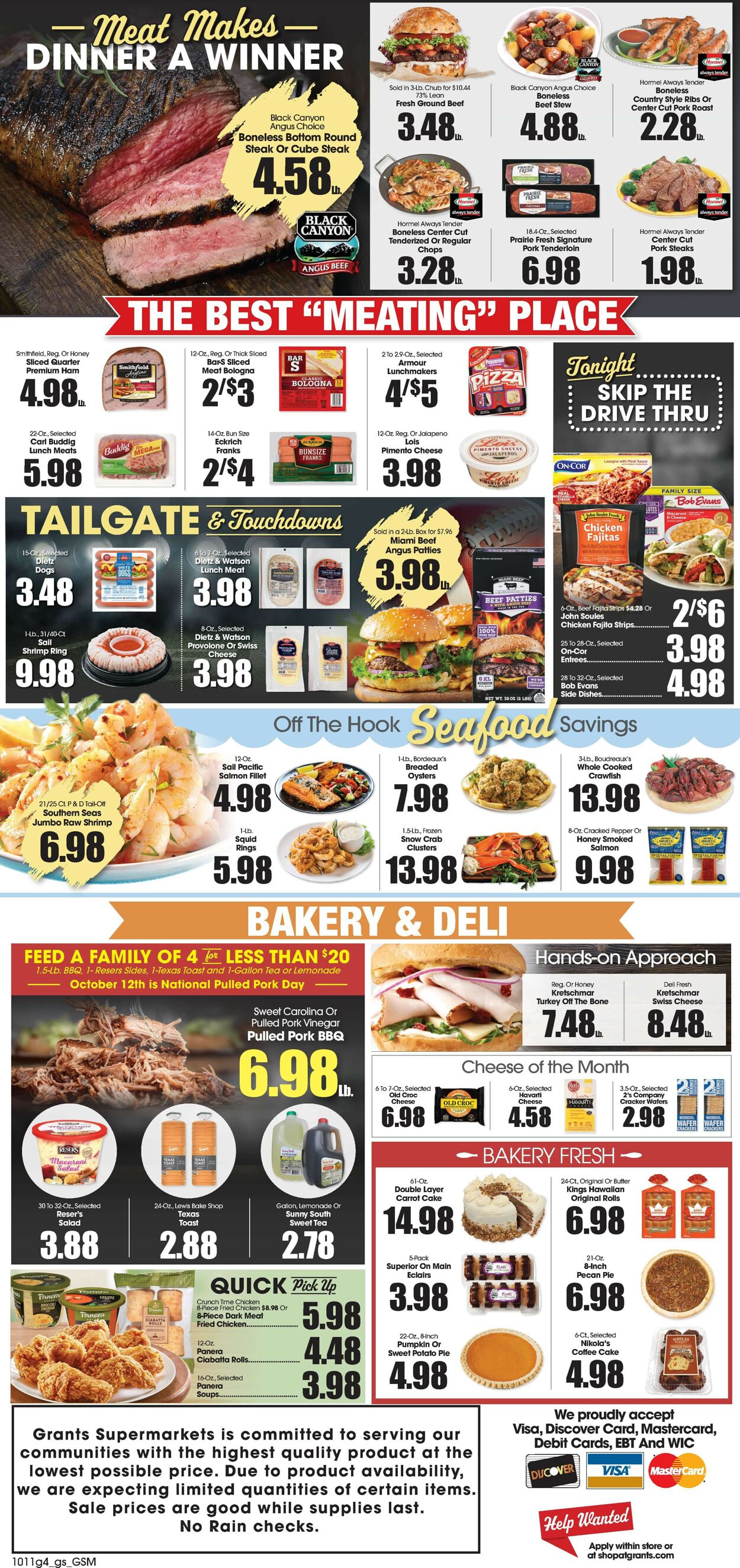 Grant's Supermarket Weekly Ad Circular - valid 10/11-10/17/2023 (Page 4)