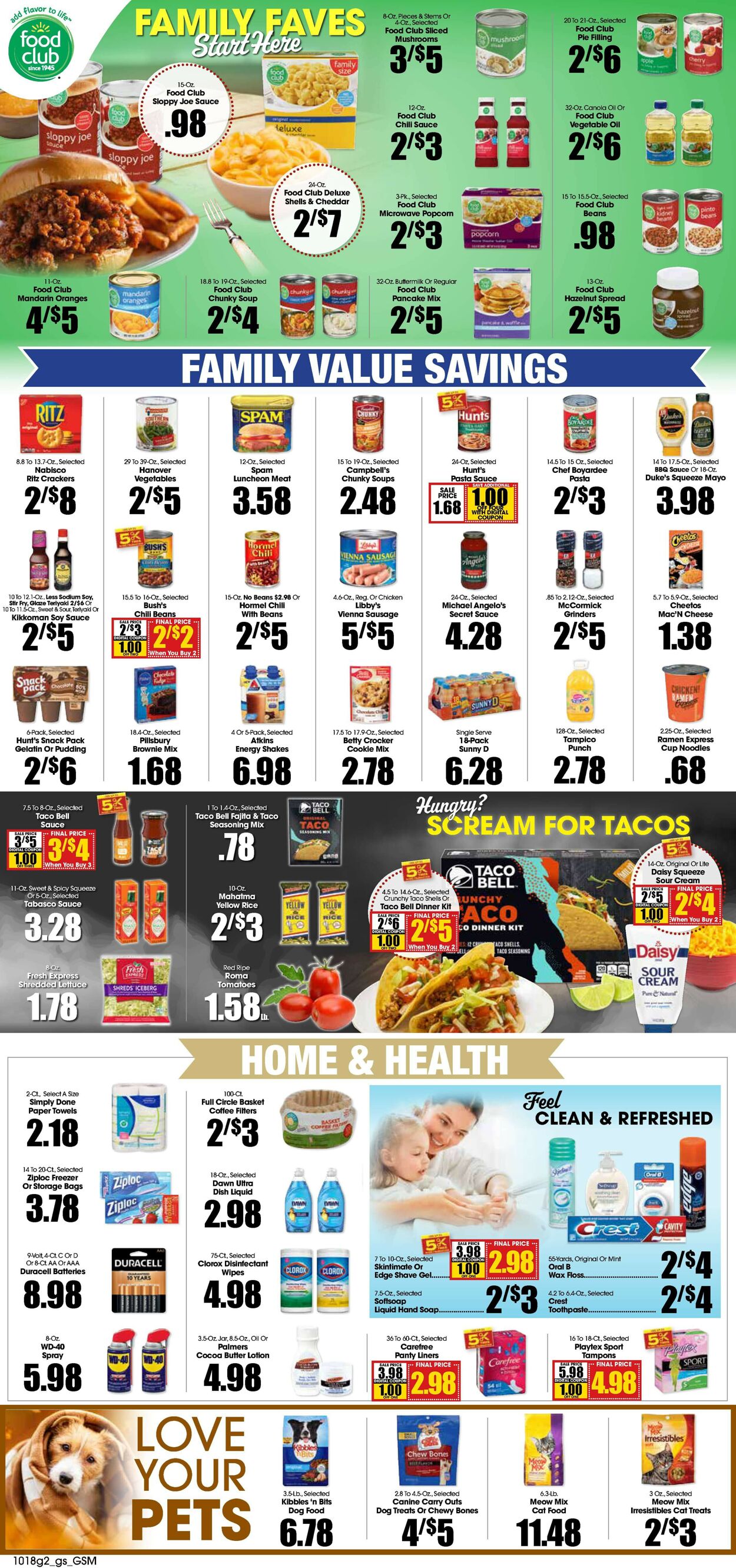 Grant's Supermarket Weekly Ad Circular - valid 10/18-10/24/2023 (Page 2)