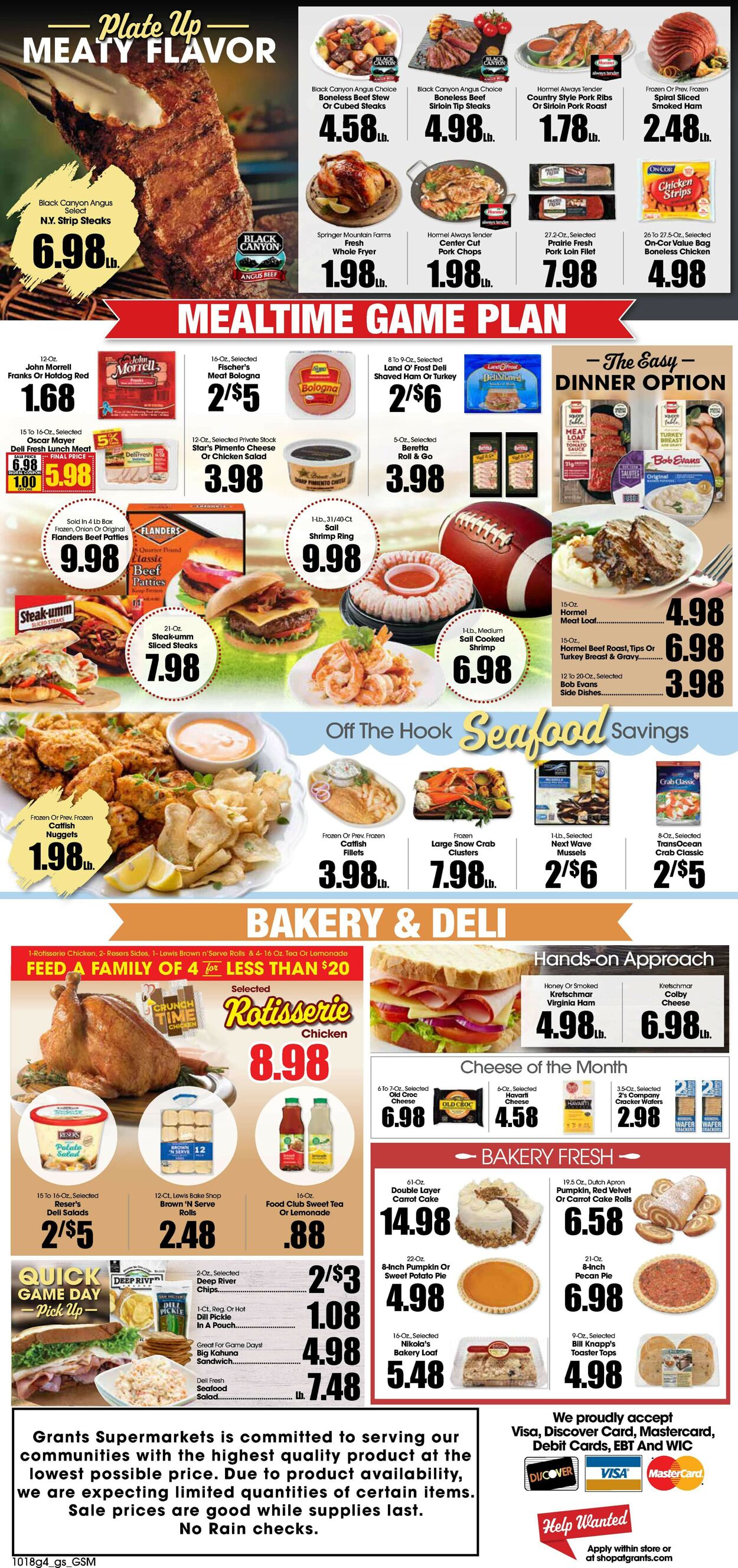 Grant's Supermarket Weekly Ad Circular - valid 10/18-10/24/2023 (Page 4)