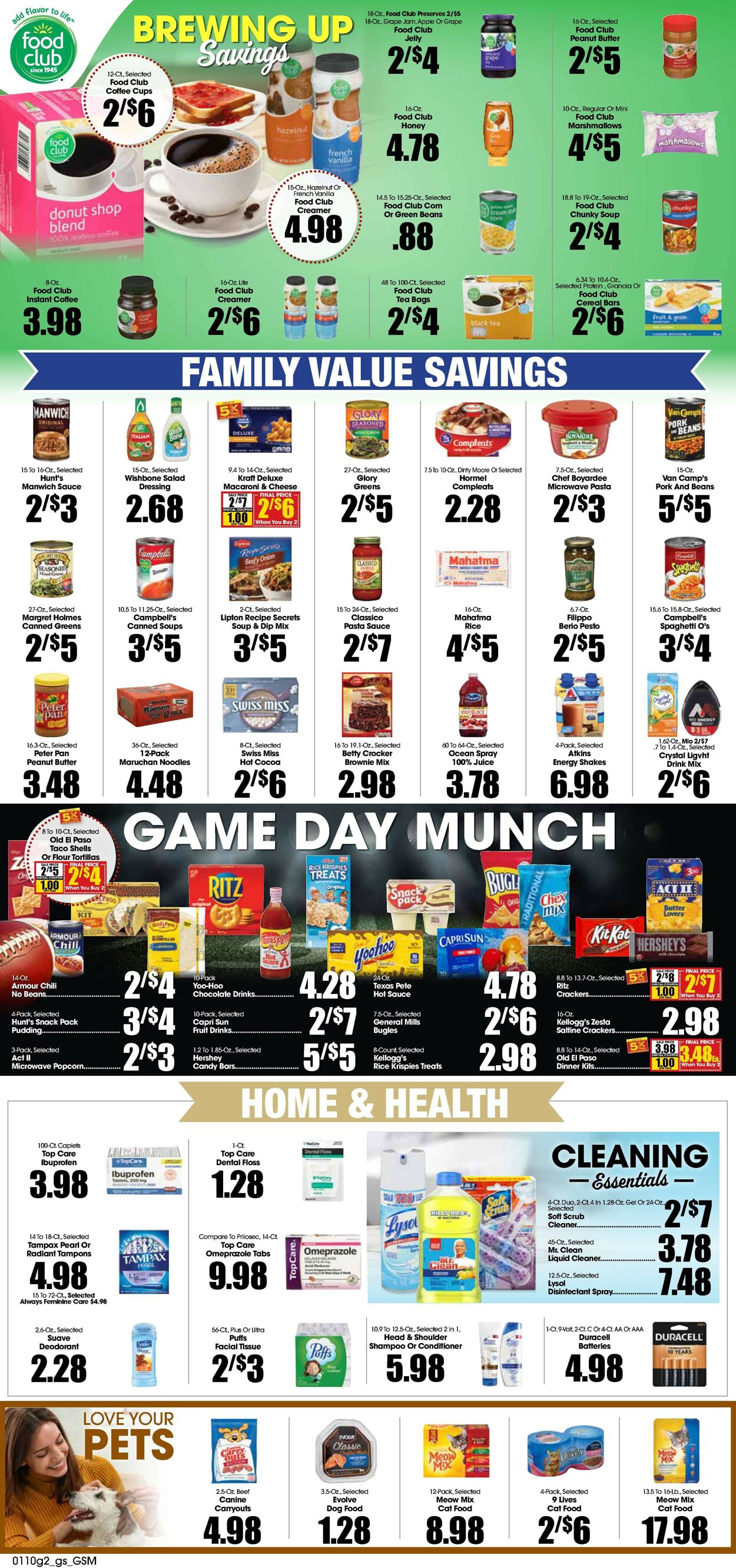 Grant's Supermarket Weekly Ad Circular - valid 01/10-01/16/2024 (Page 2)
