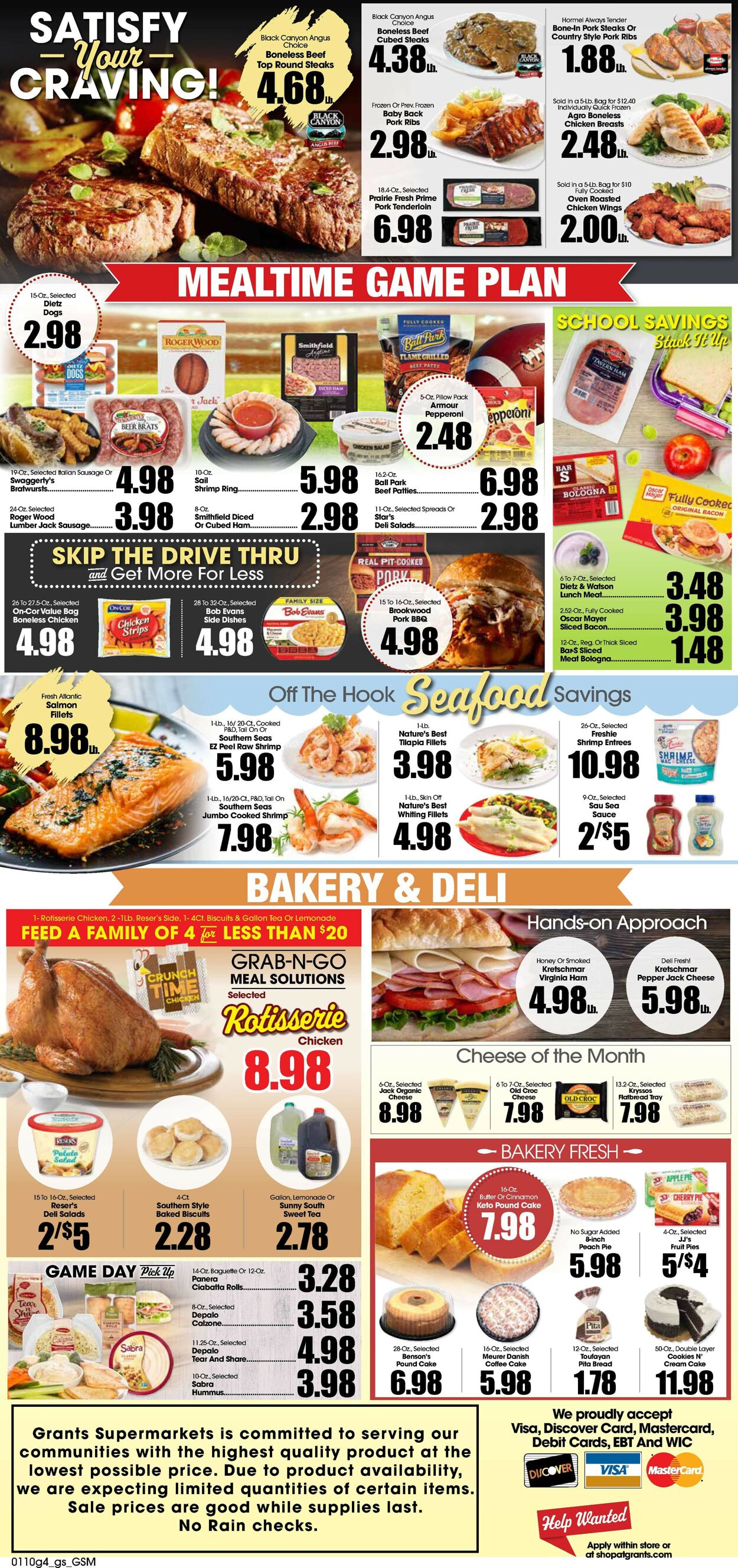 Grant's Supermarket Weekly Ad Circular - valid 01/10-01/16/2024 (Page 4)