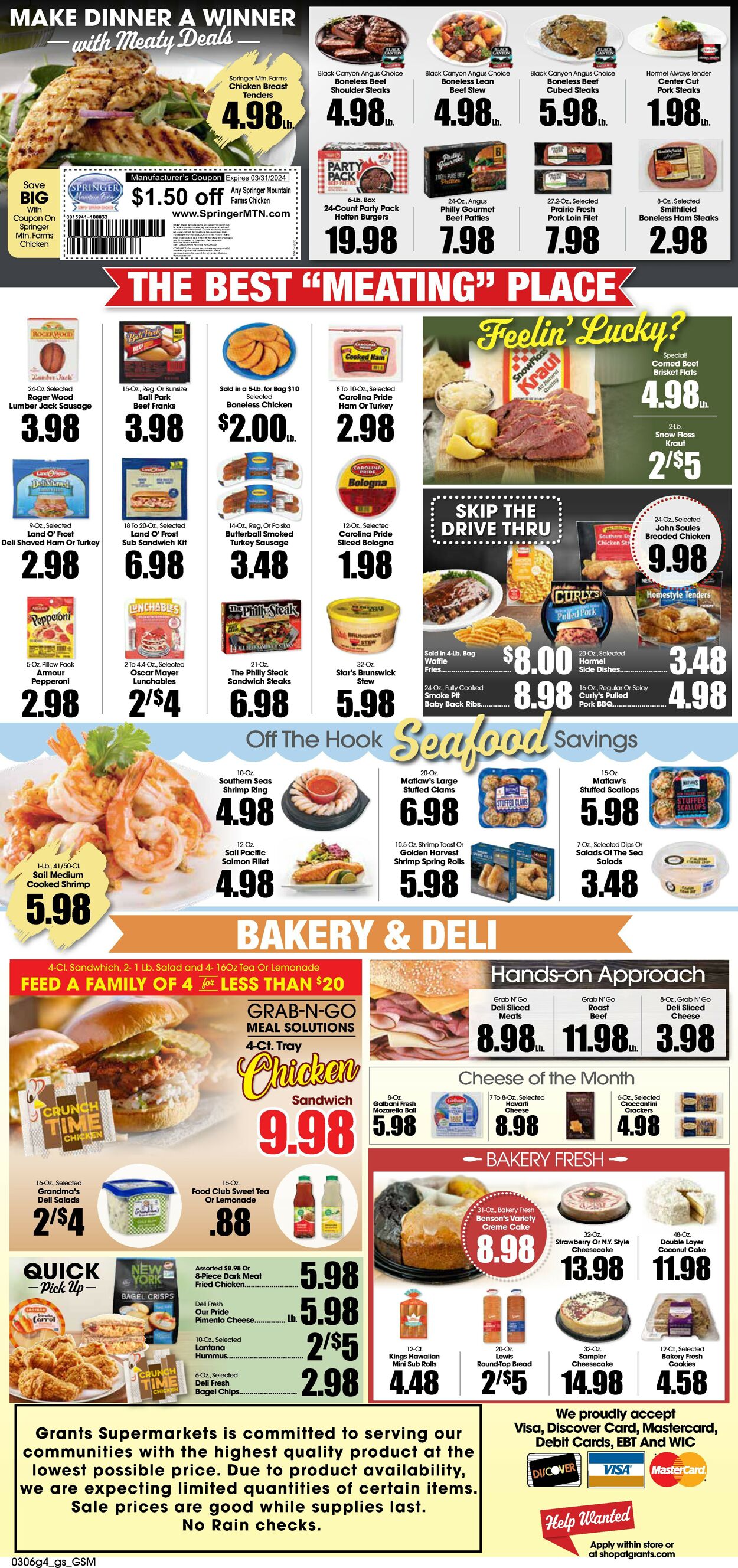 Grant's Supermarket Weekly Ad Circular - valid 03/06-03/12/2024 (Page 4)
