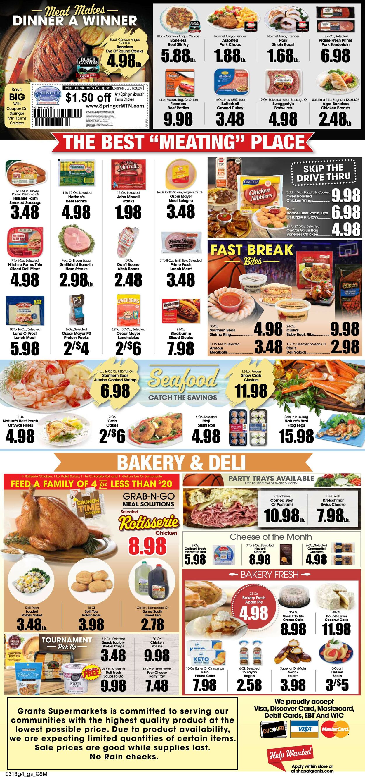 Grant's Supermarket Weekly Ad Circular - valid 03/13-03/19/2024 (Page 4)