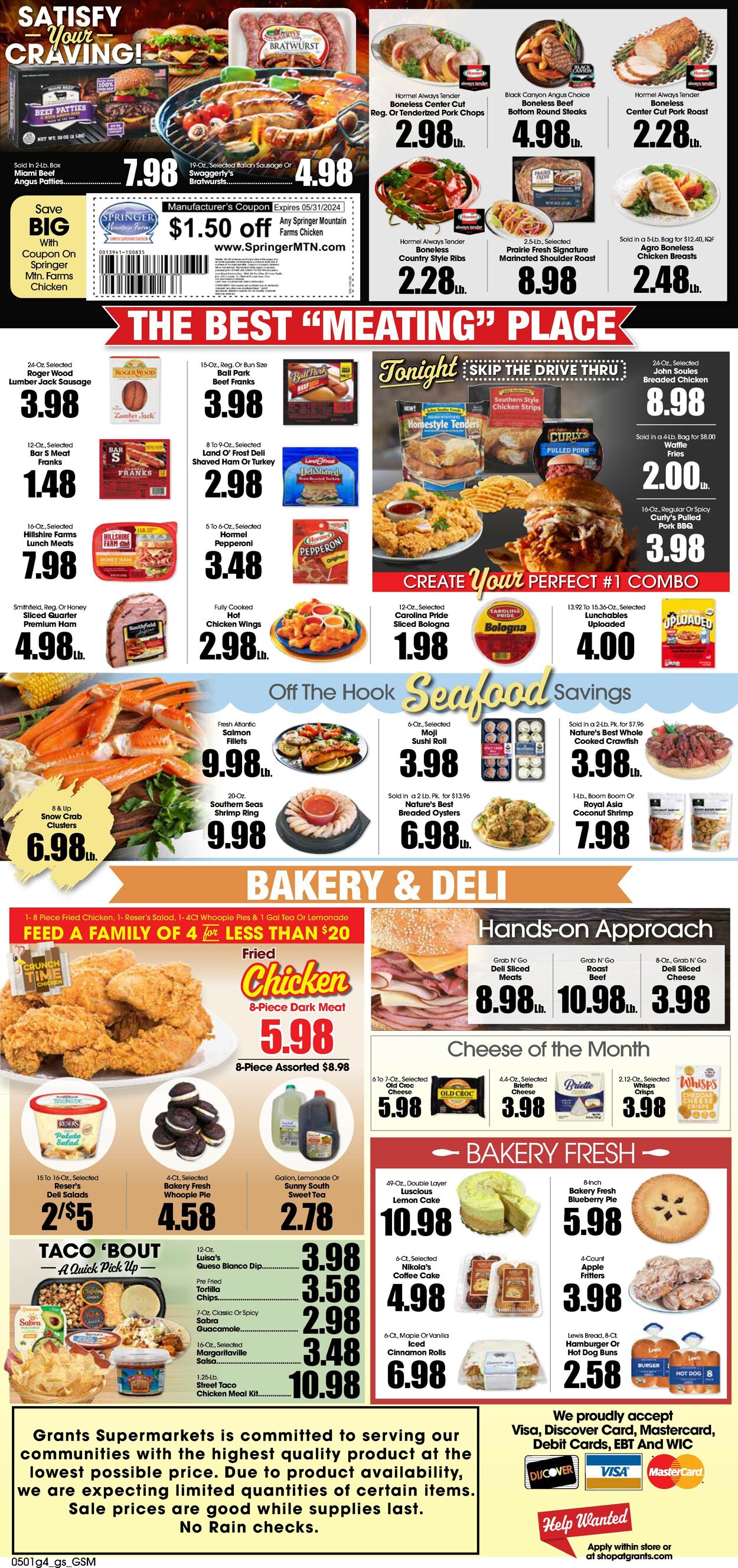 Grant's Supermarket Weekly Ad Circular - valid 05/01-05/07/2024 (Page 4)