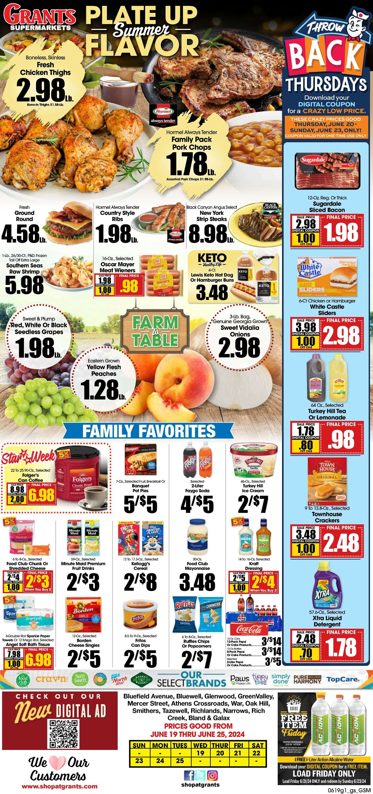 Grant's Supermarket Weekly Ad Circular - valid 06/19-06/25/2024