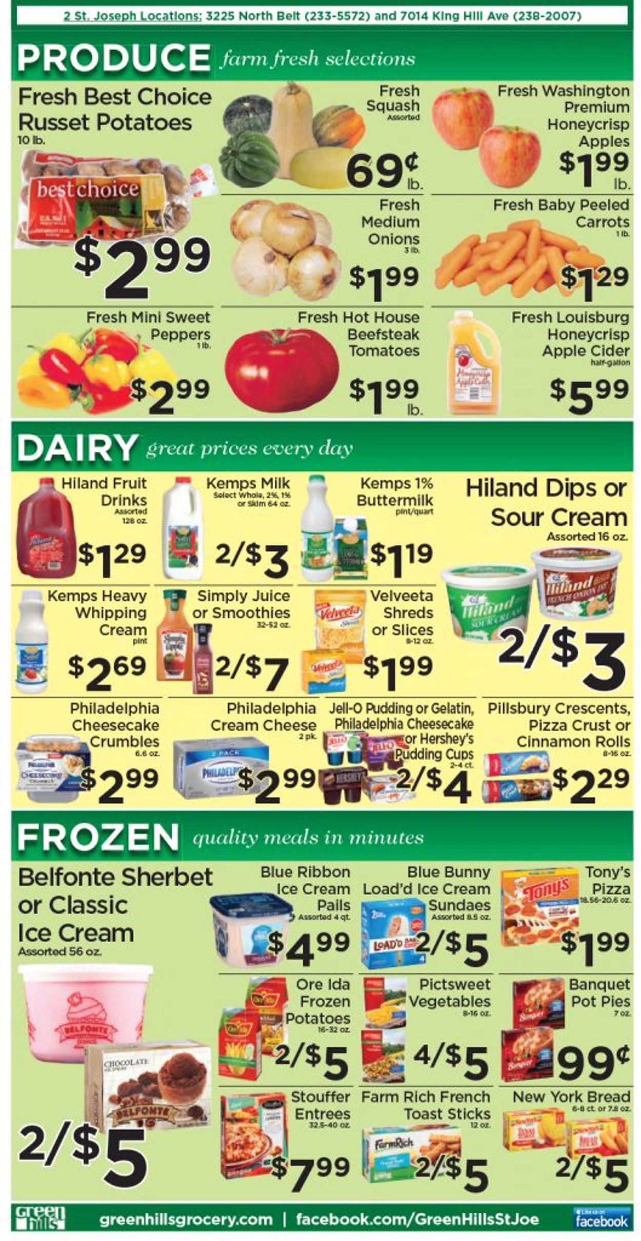 Green Hills Grocery Weekly Ad Circular - valid 10/20-10/26/2021 (Page 2)