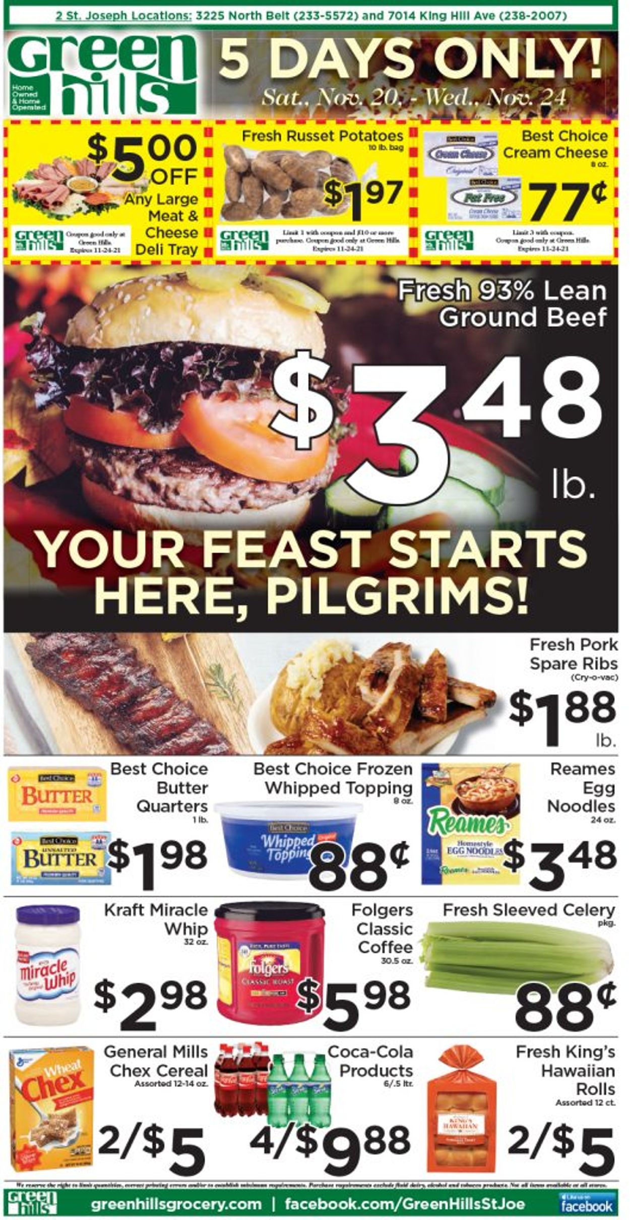 Green Hills Grocery Weekly Ad Circular - valid 11/17-11/24/2021 (Page 8)