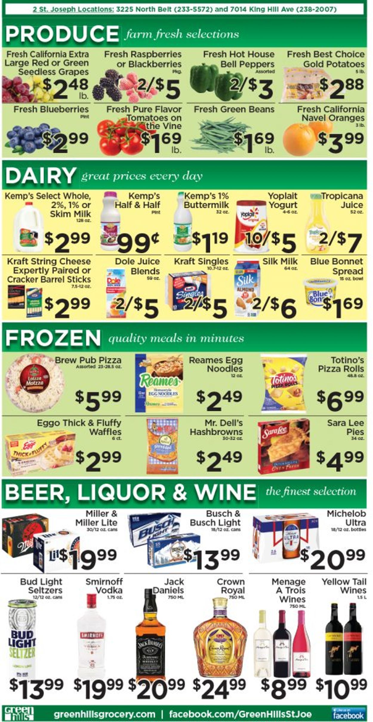 Green Hills Grocery HOLIDAY 2021 Weekly Ad Circular - valid 12/08-12/14/2021 (Page 2)