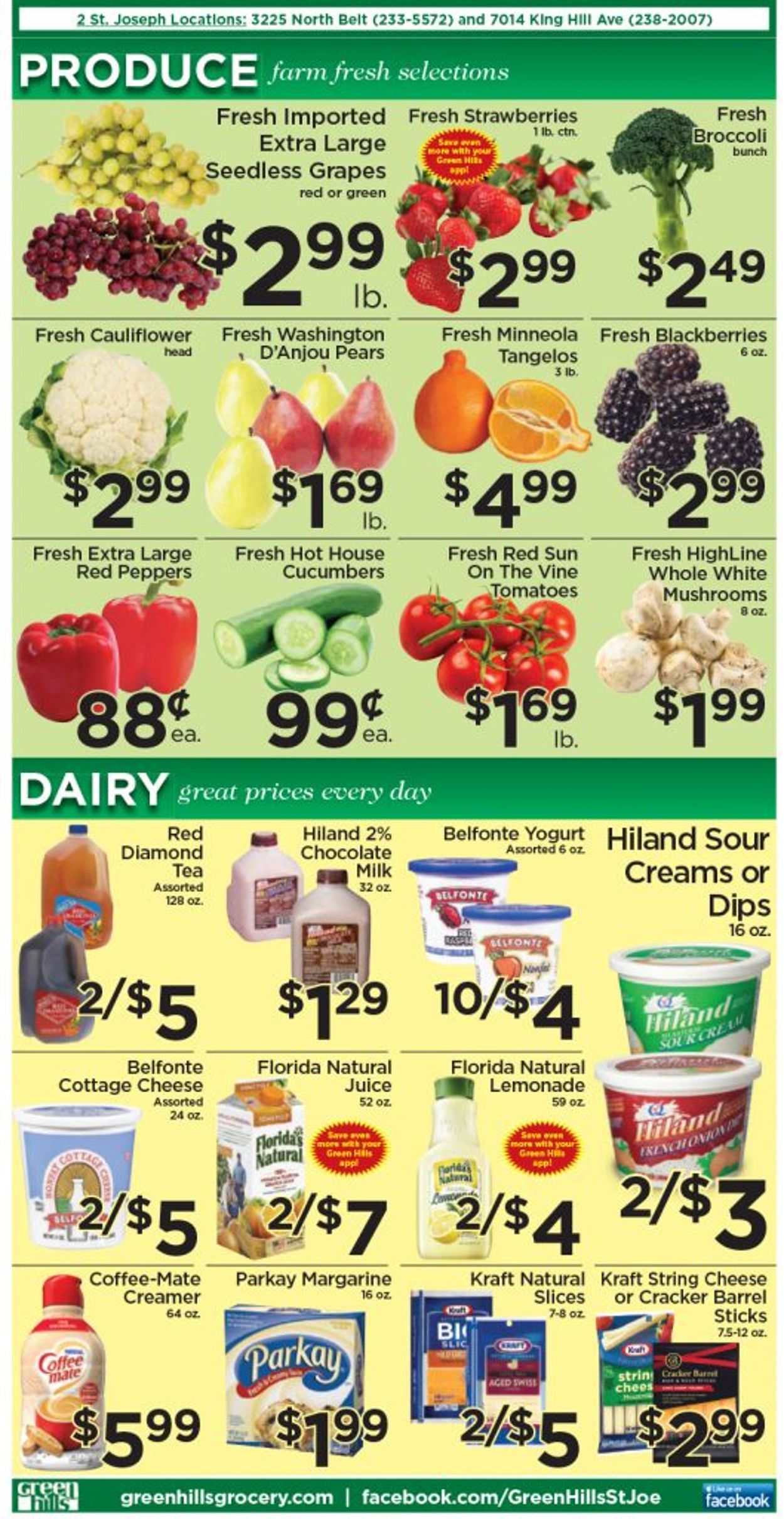 Green Hills Grocery Weekly Ad Circular - valid 03/02-03/08/2022 (Page 2)