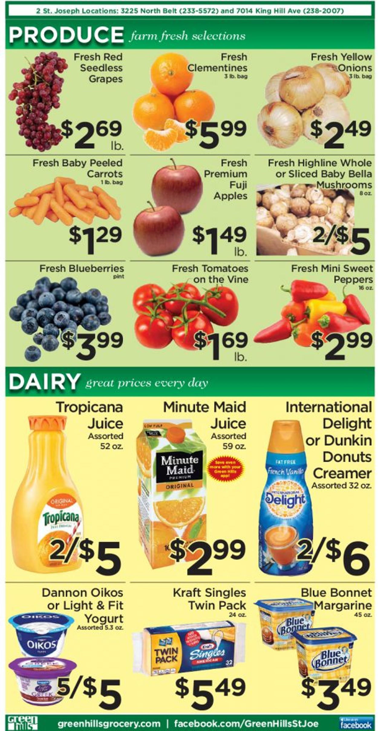 Green Hills Grocery Weekly Ad Circular - valid 03/09-03/15/2022 (Page 2)