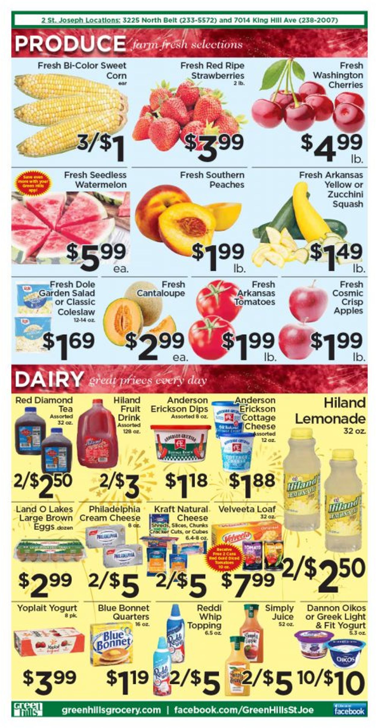 Green Hills Grocery - 4th of July Sale Weekly Ad Circular - valid 06/28-07/04/2022 (Page 2)