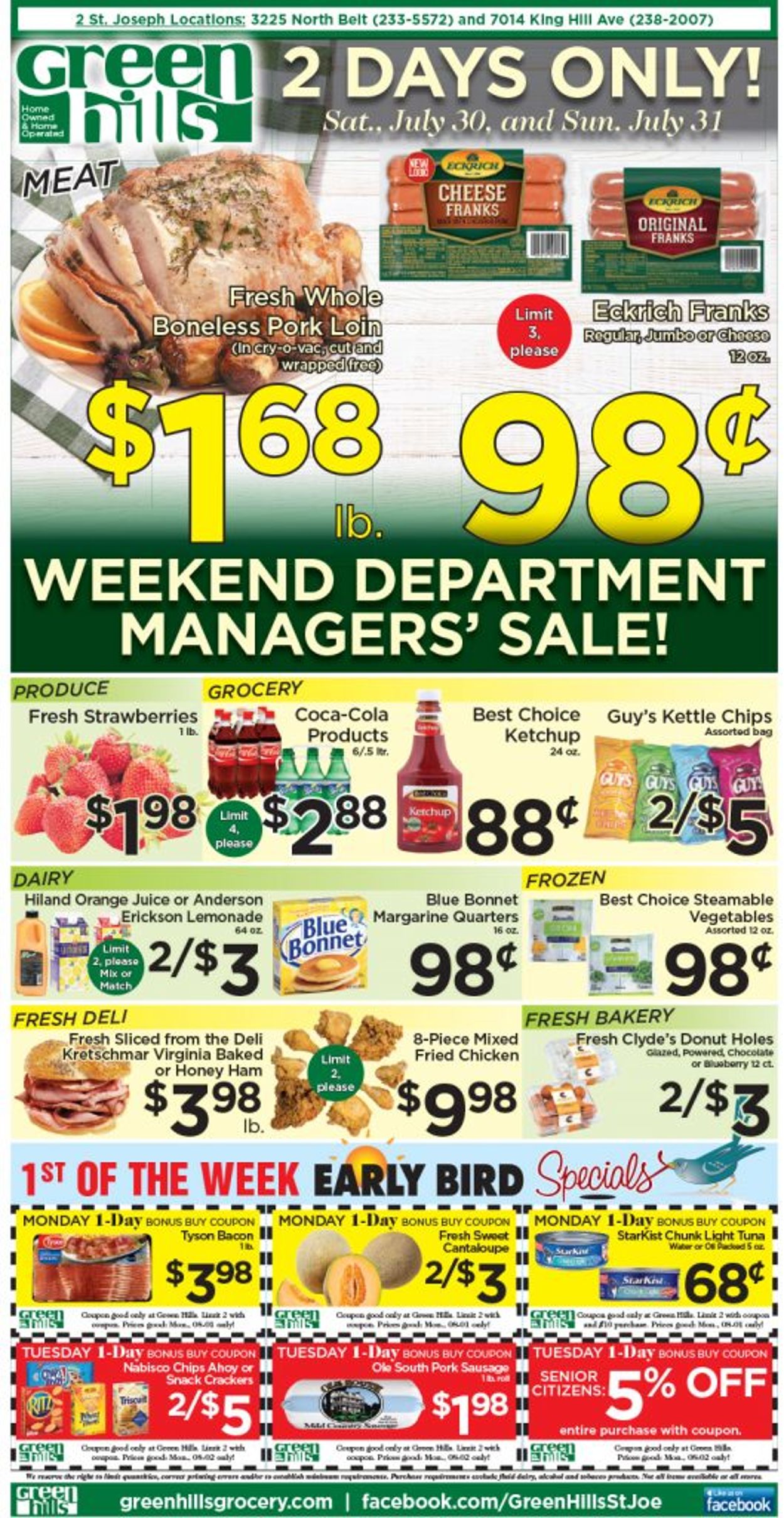 Green Hills Grocery Weekly Ad Circular - valid 07/27-08/02/2022 (Page 4)