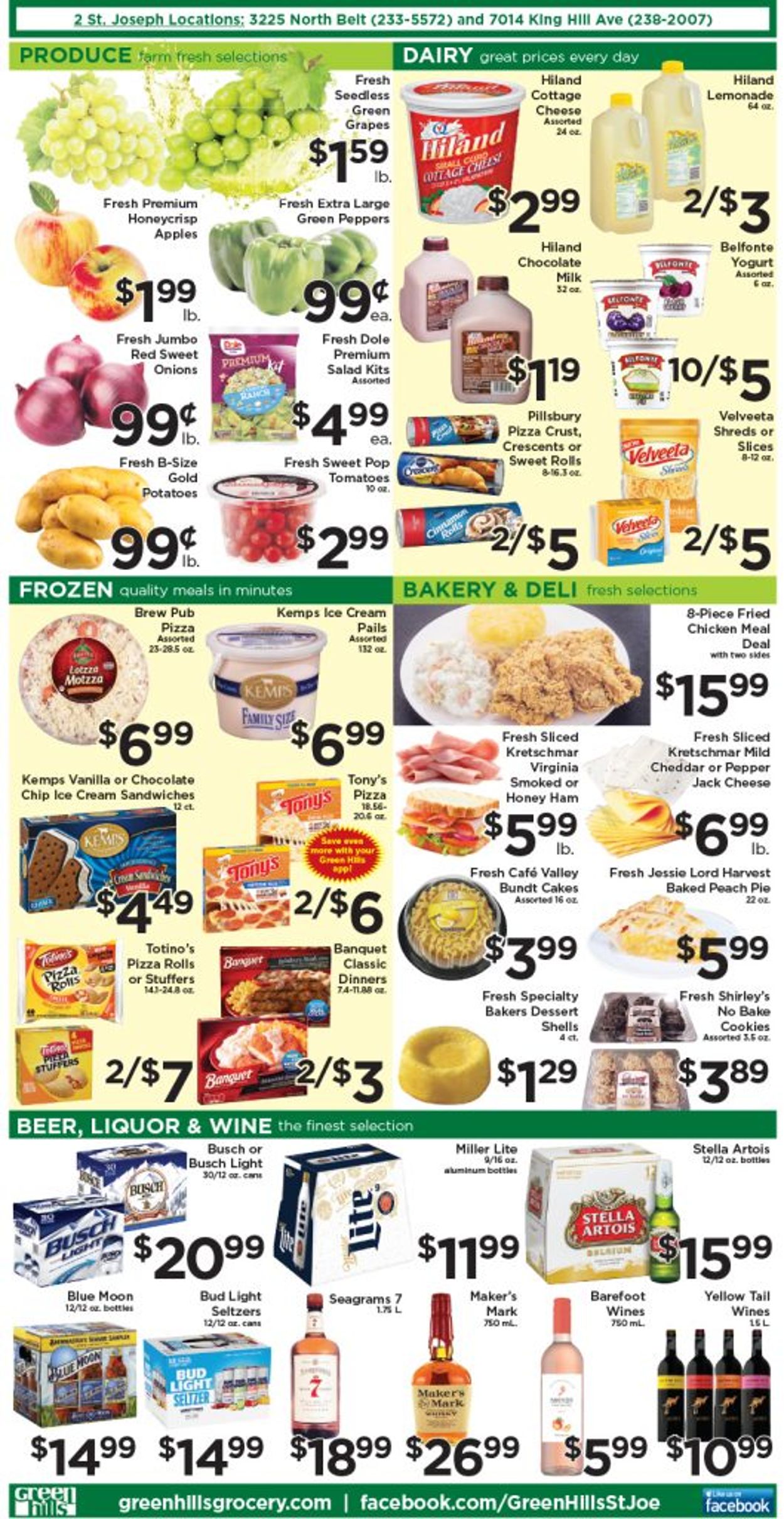 Green Hills Grocery Weekly Ad Circular - valid 08/24-08/30/2022 (Page 2)