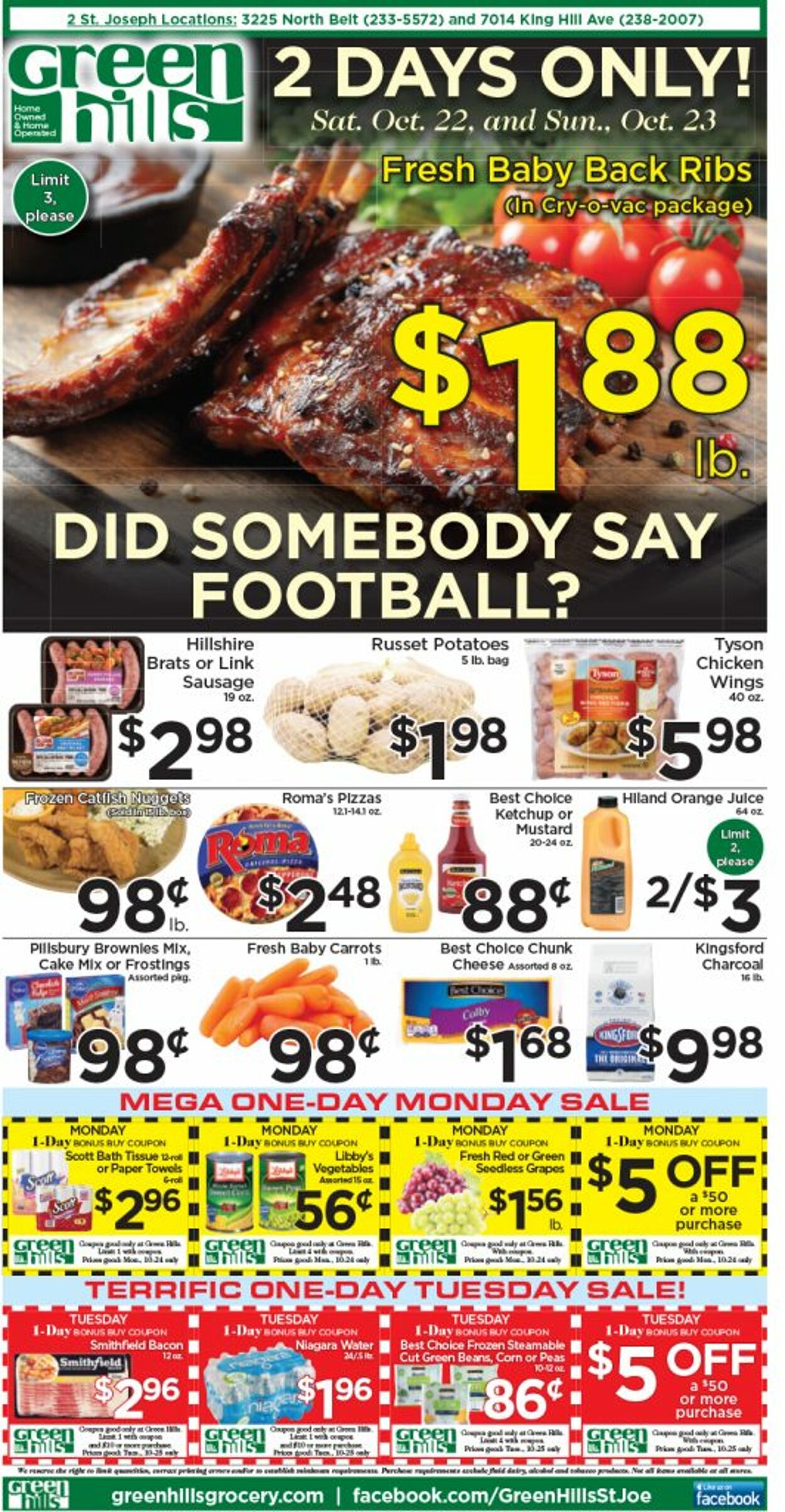 Green Hills Grocery Weekly Ad Circular - valid 10/19-10/25/2022 (Page 4)