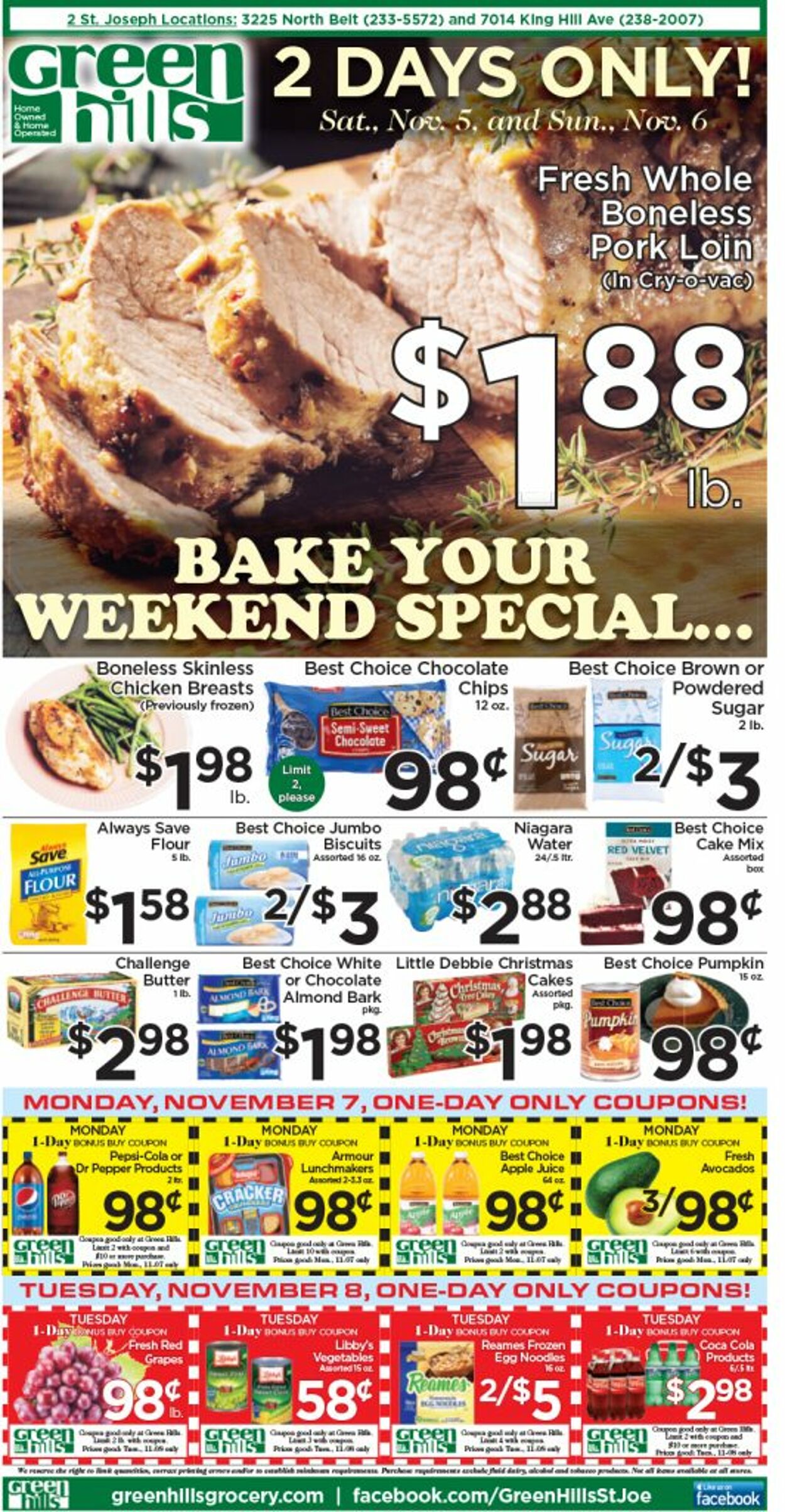 Green Hills Grocery Weekly Ad Circular - valid 11/02-11/08/2022 (Page 4)