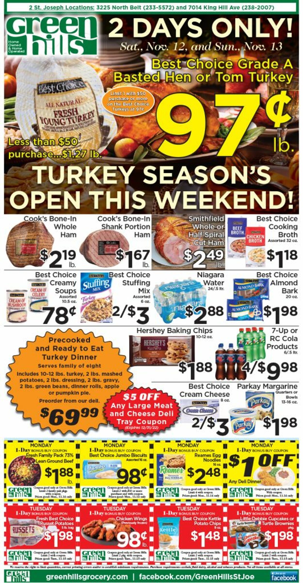 Green Hills Grocery Weekly Ad Circular - valid 11/09-11/15/2022 (Page 4)