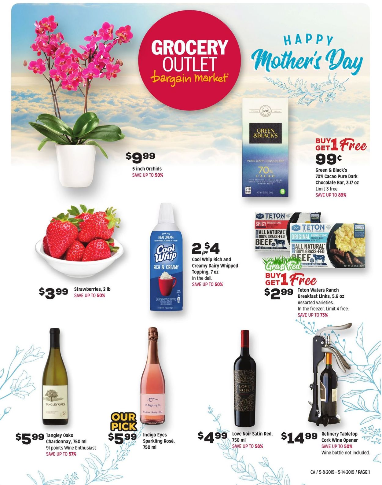 Grocery Outlet Weekly Ad Circular - valid 05/08-05/14/2019