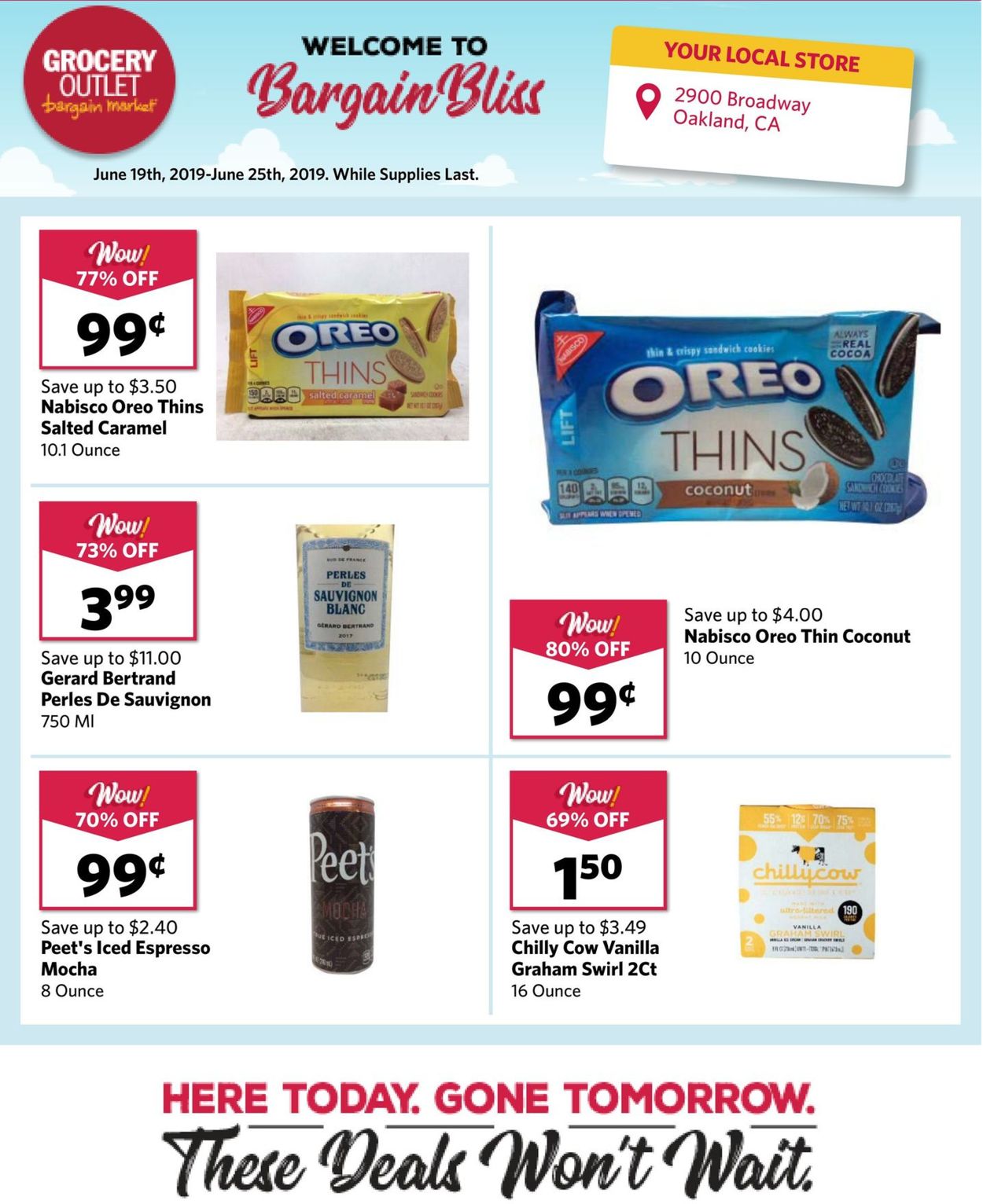 Grocery Outlet Weekly Ad Circular - valid 06/19-06/25/2019