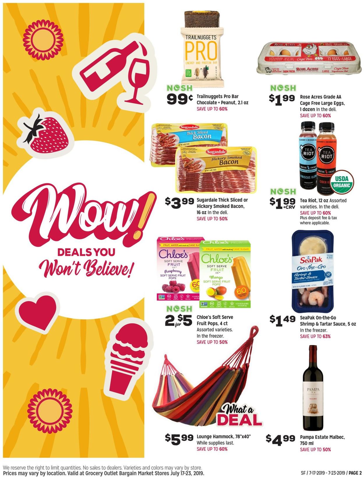 Grocery Outlet Weekly Ad Circular - valid 07/17-07/23/2019 (Page 2)