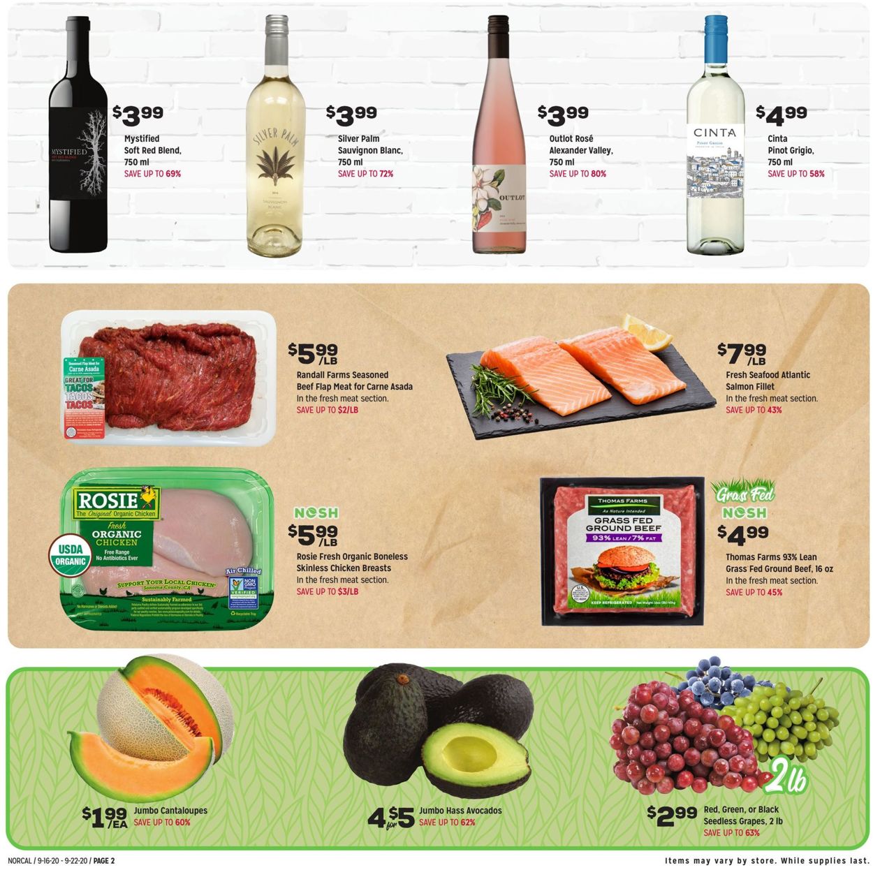 Grocery Outlet Weekly Ad Circular - valid 09/16-09/22/2020 (Page 2)