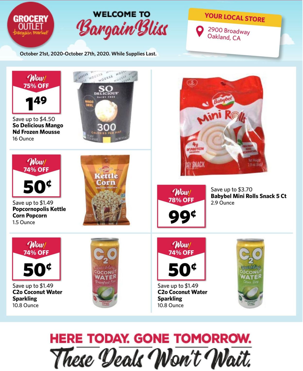 Grocery Outlet Weekly Ad Circular - valid 10/21-10/27/2020
