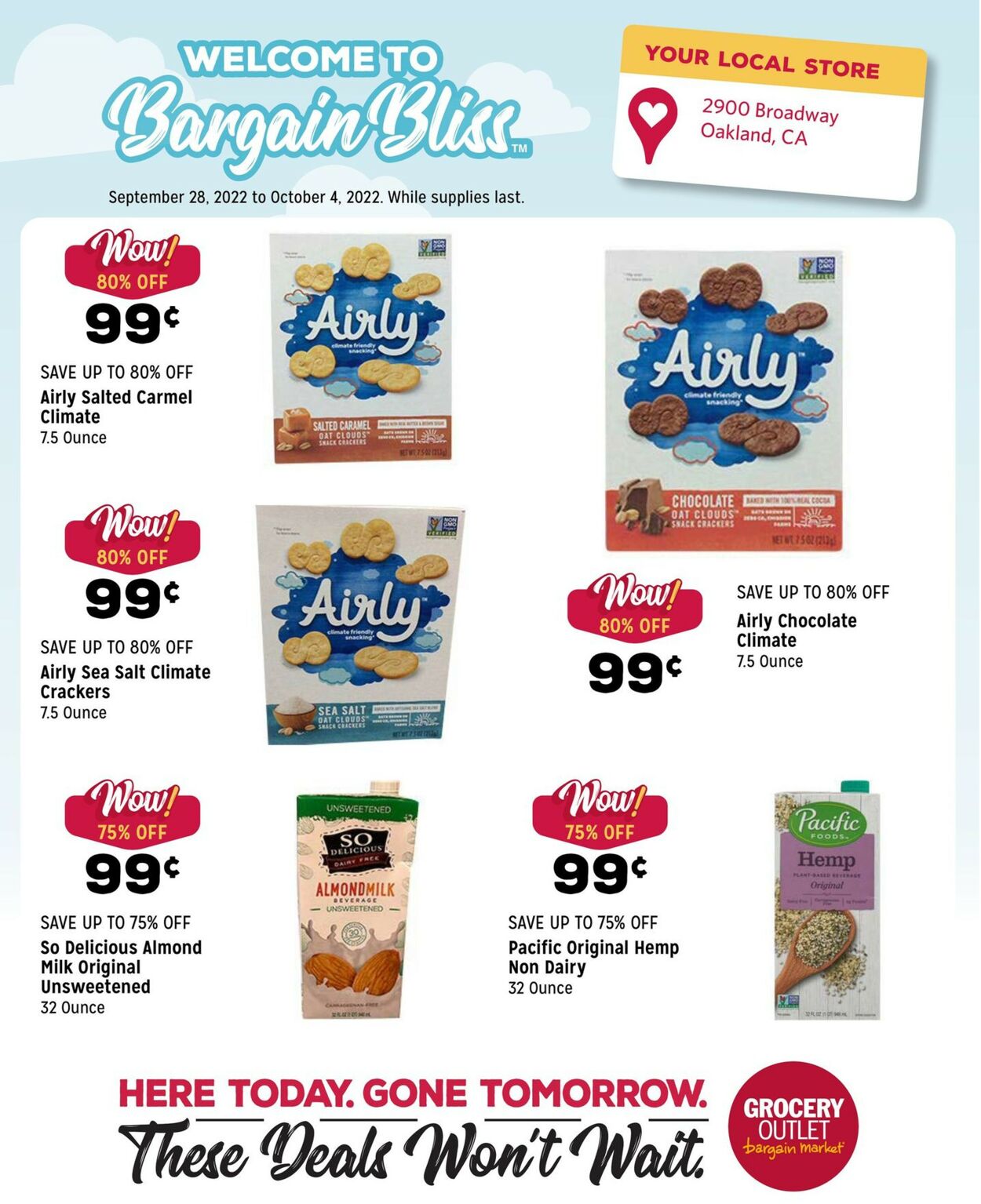 Grocery Outlet Weekly Ad Circular - valid 09/28-10/04/2022