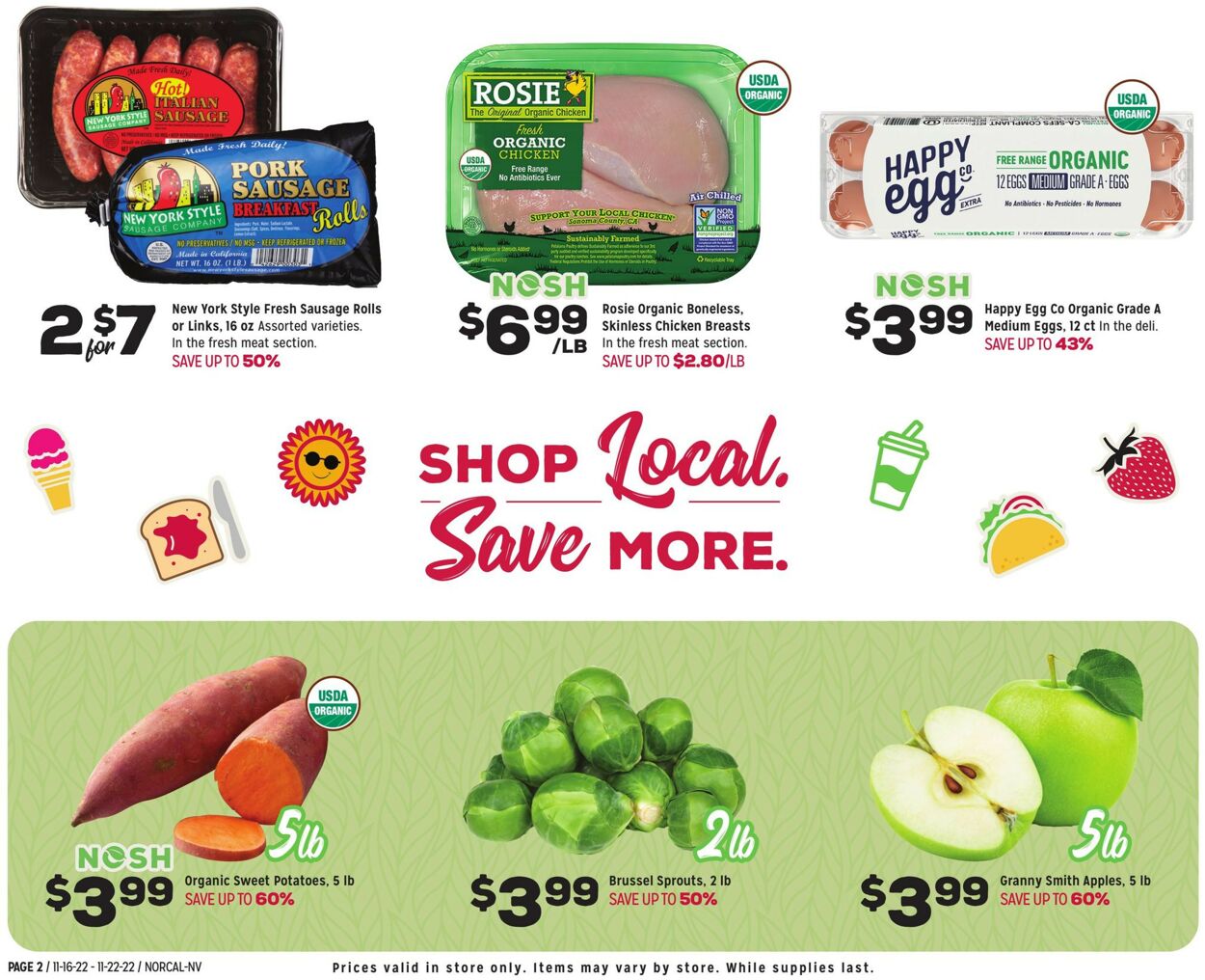 Grocery Outlet Weekly Ad Circular - valid 11/16-11/23/2022 (Page 2)
