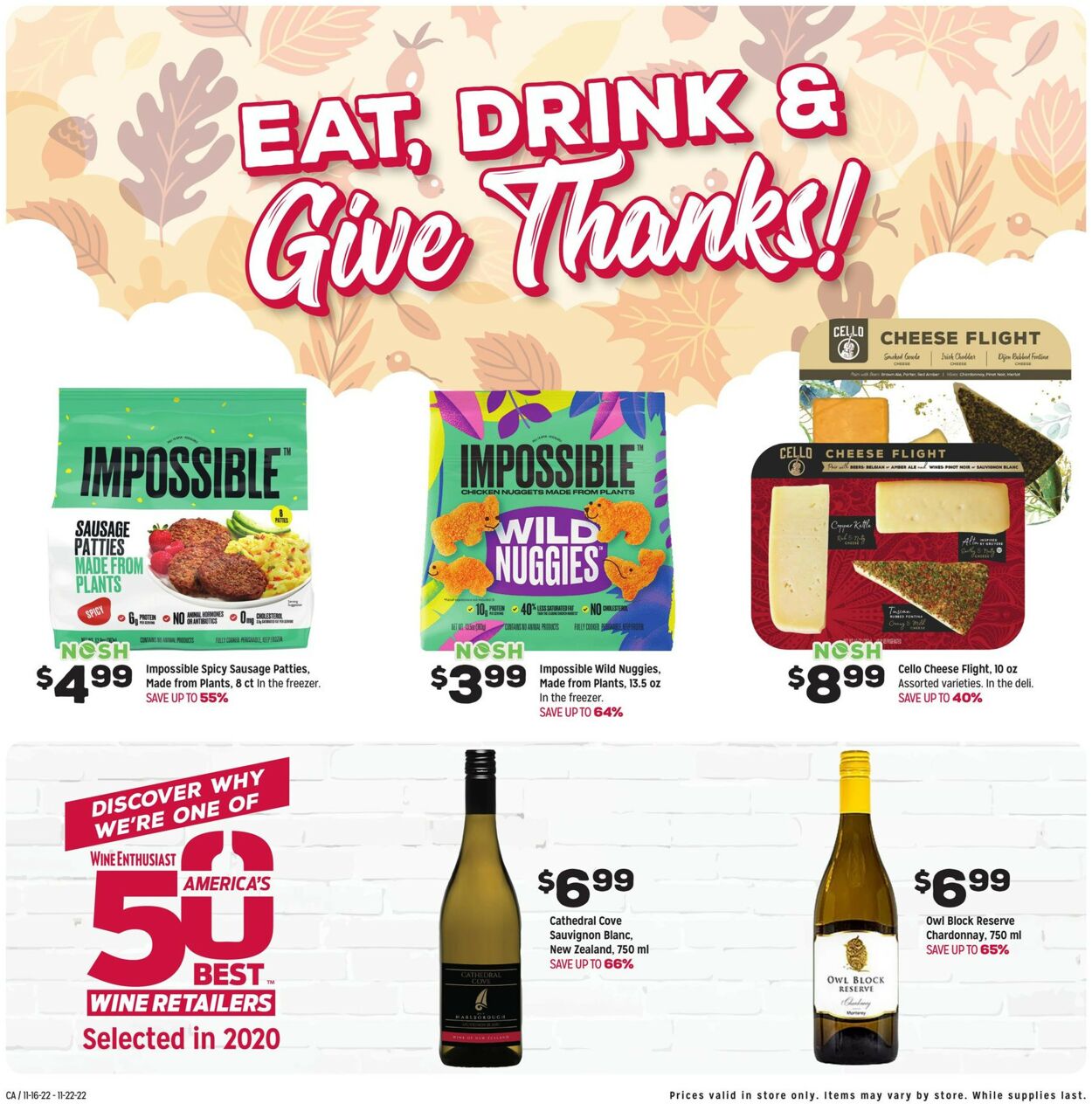 Grocery Outlet Weekly Ad Circular - valid 11/16-11/23/2022 (Page 6)