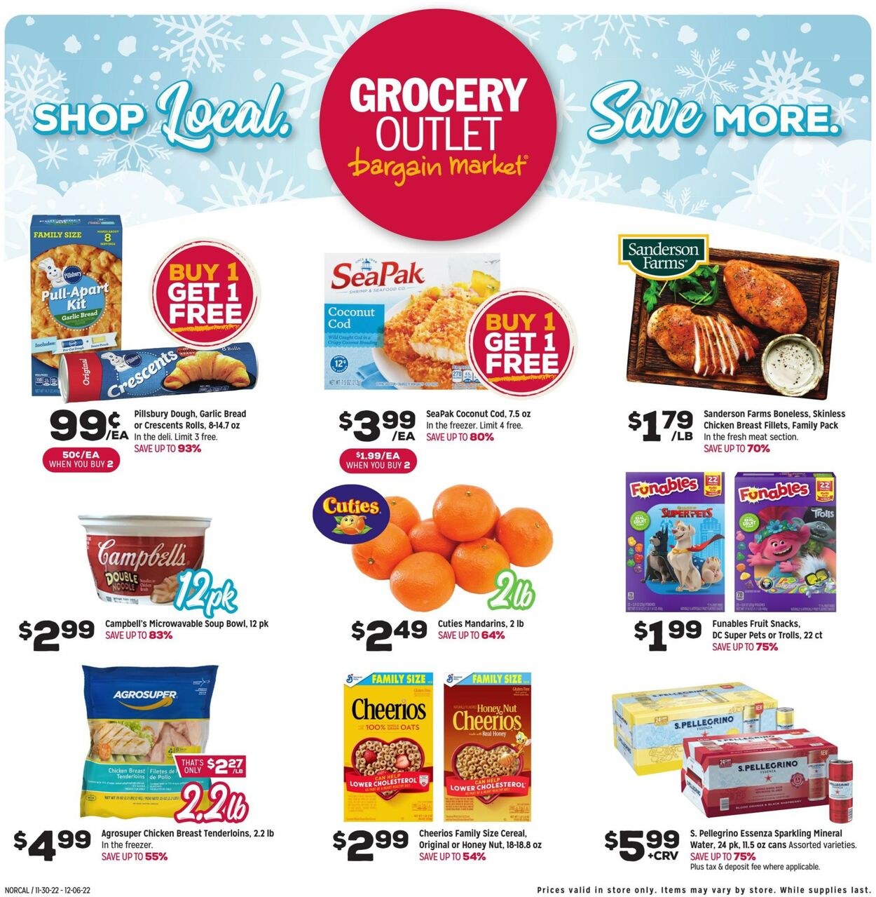 Grocery Outlet Weekly Ad Circular - valid 11/30-12/06/2022