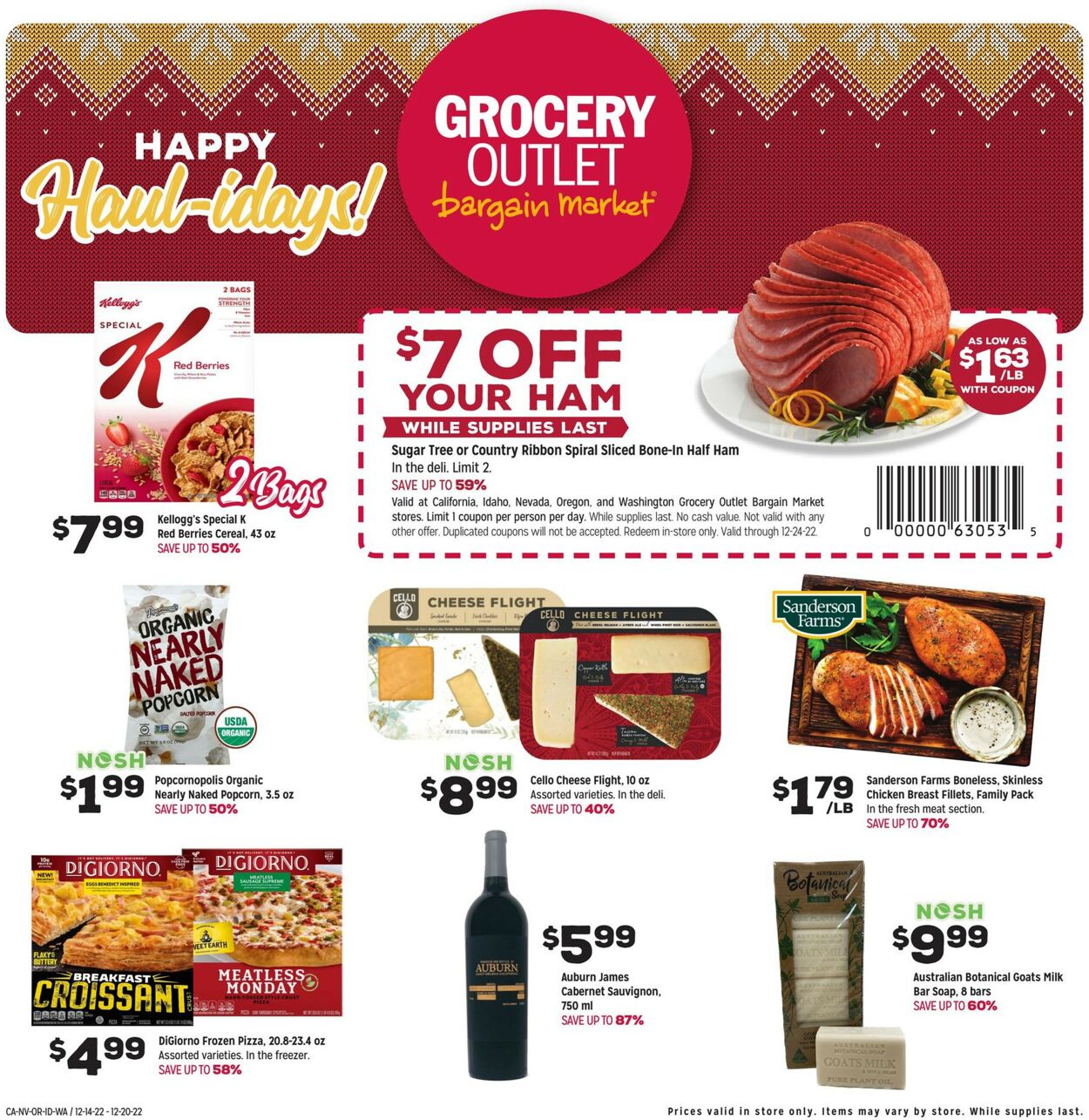 Grocery Outlet Weekly Ad Circular - valid 12/14-12/20/2022