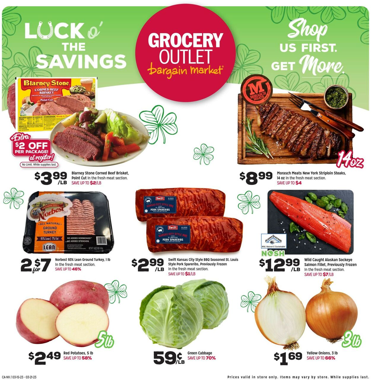 Grocery Outlet Weekly Ad Circular - valid 03/15-03/21/2023