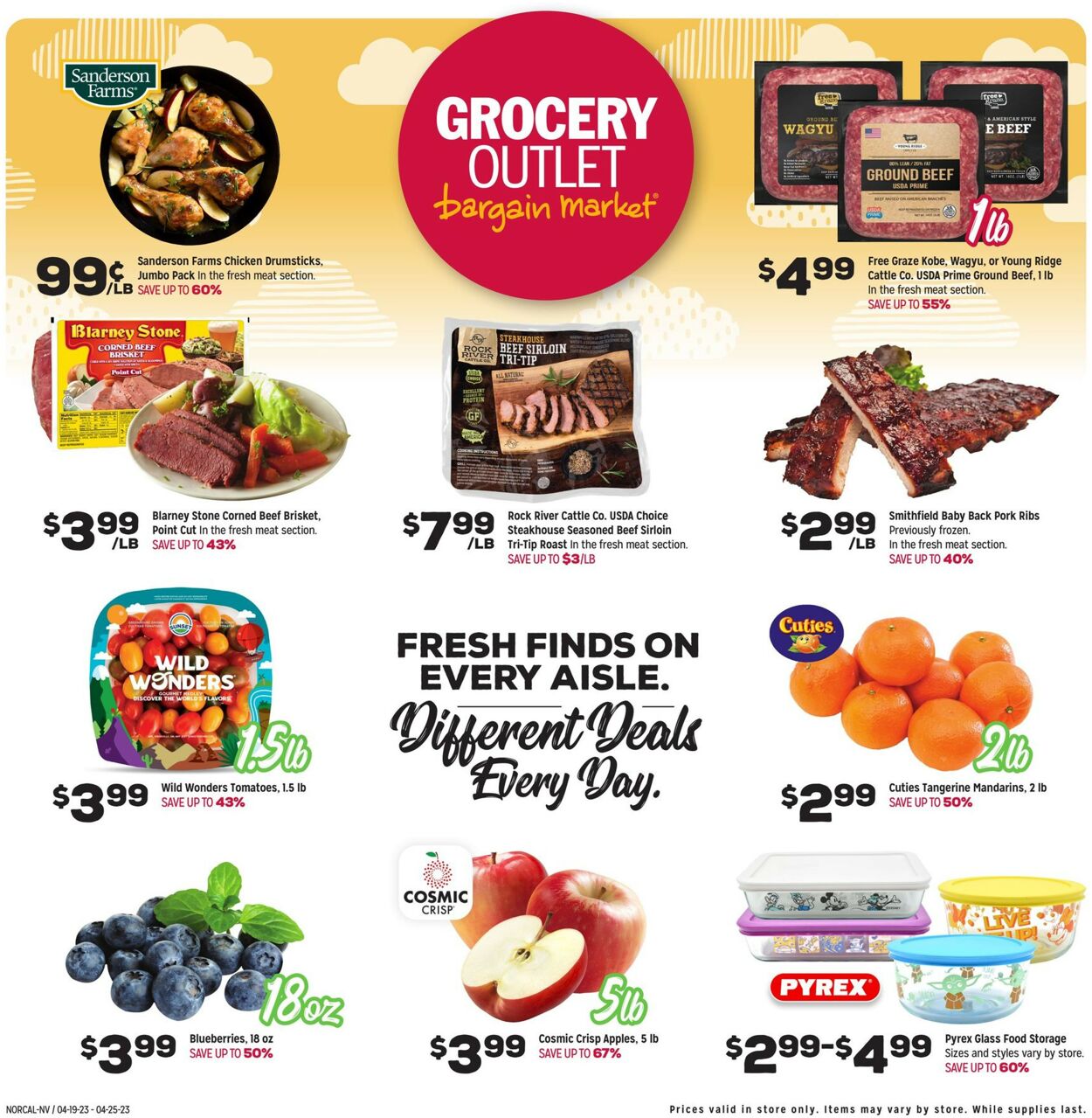 Grocery Outlet Weekly Ad Circular - valid 04/19-04/25/2023