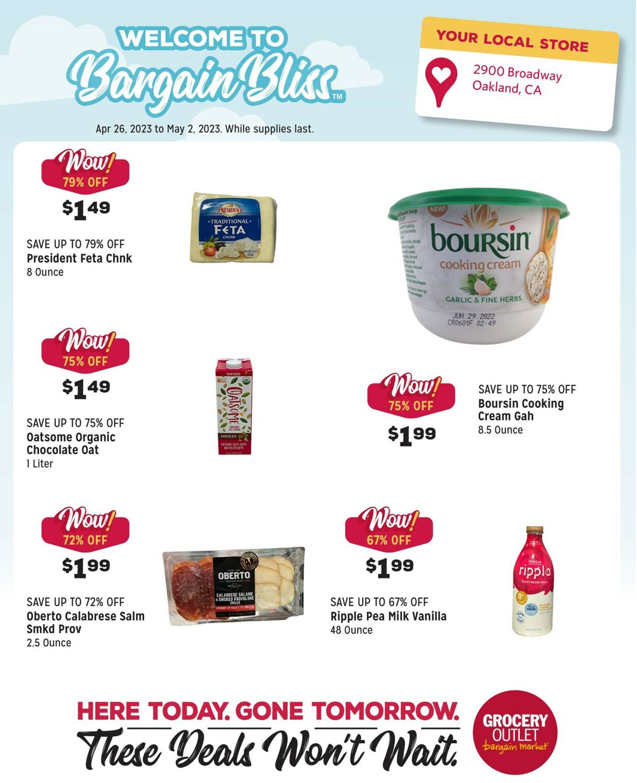 Grocery Outlet Weekly Ad Circular - valid 04/26-05/02/2023