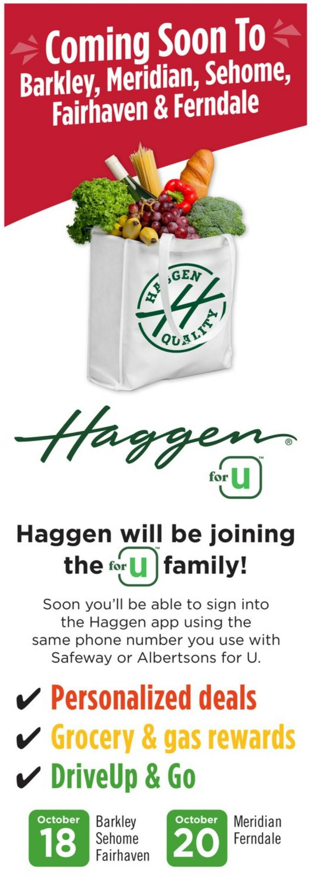 Haggen Weekly Ad Circular - valid 10/12-10/25/2022