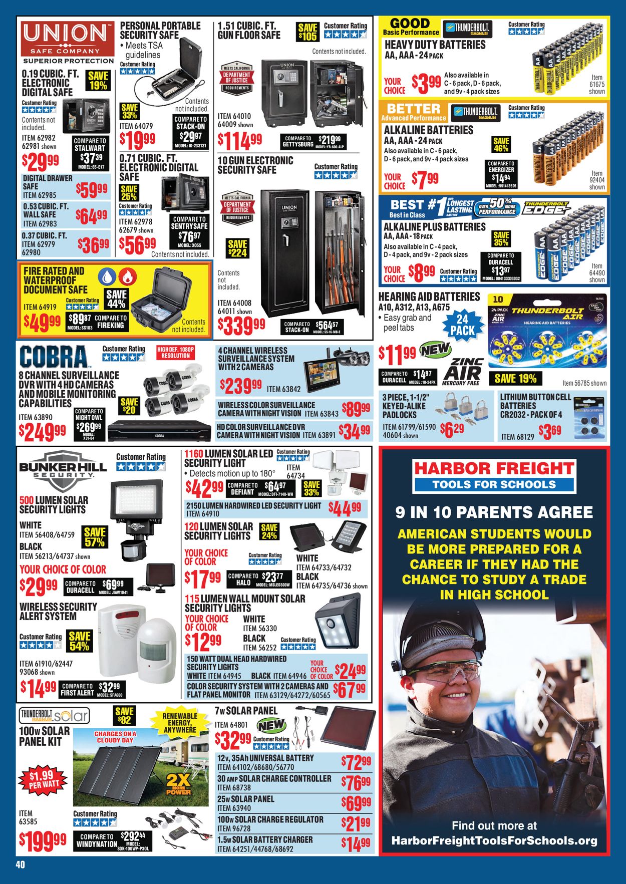 Harbor Freight Weekly Ad Circular - valid 07/01-07/31/2020 (Page 40)