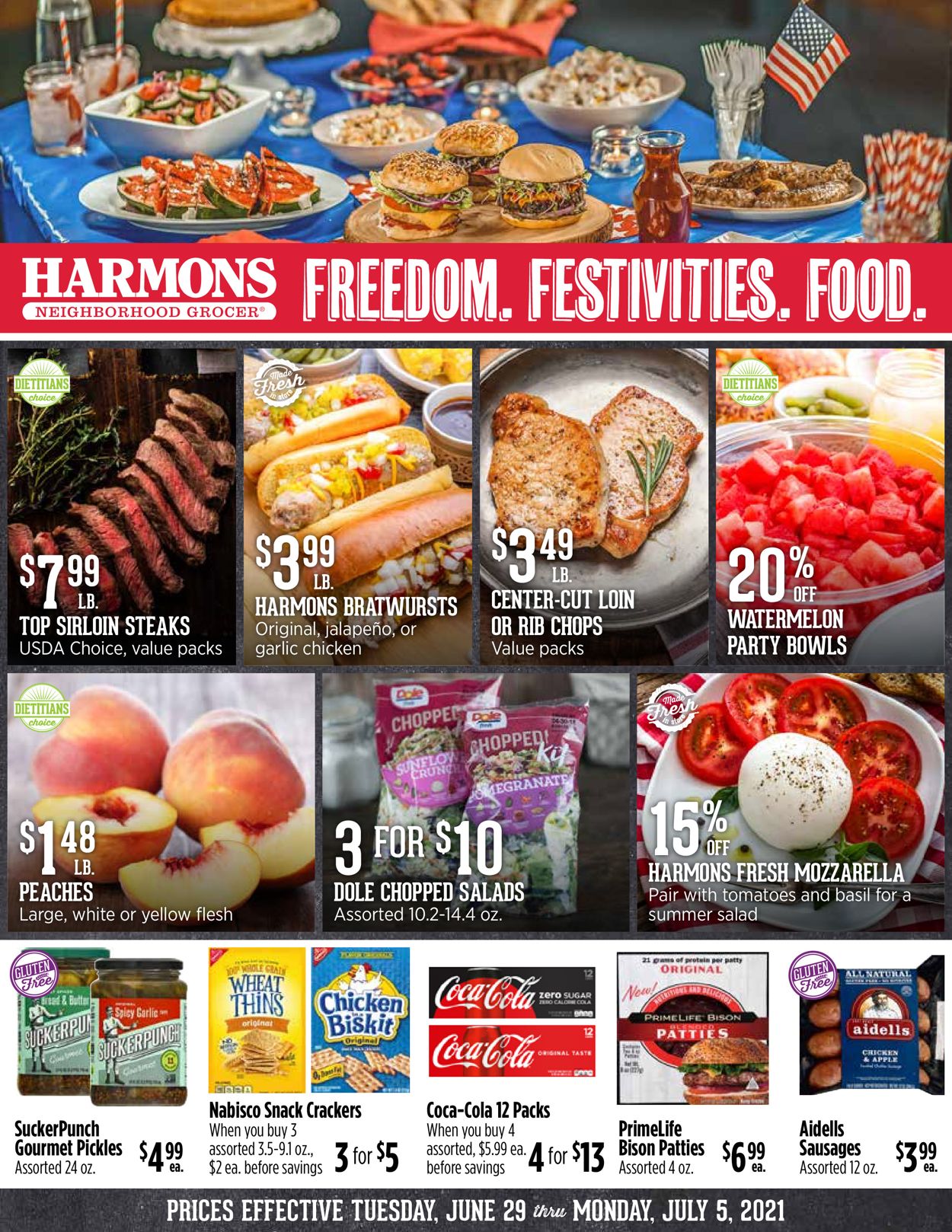 Harmons Weekly Ad Circular - valid 06/29-07/05/2021
