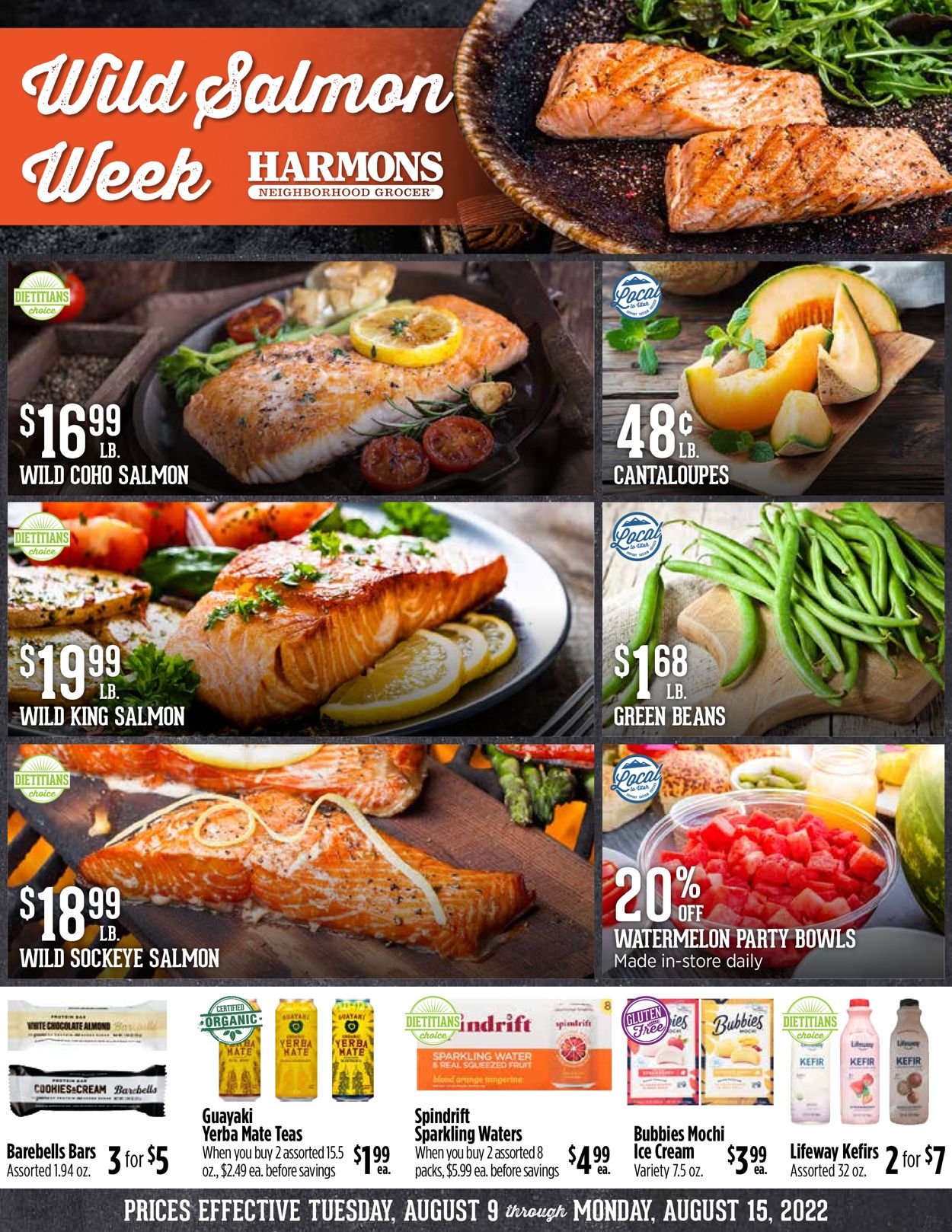 Harmons Weekly Ad Circular - valid 08/09-08/15/2022