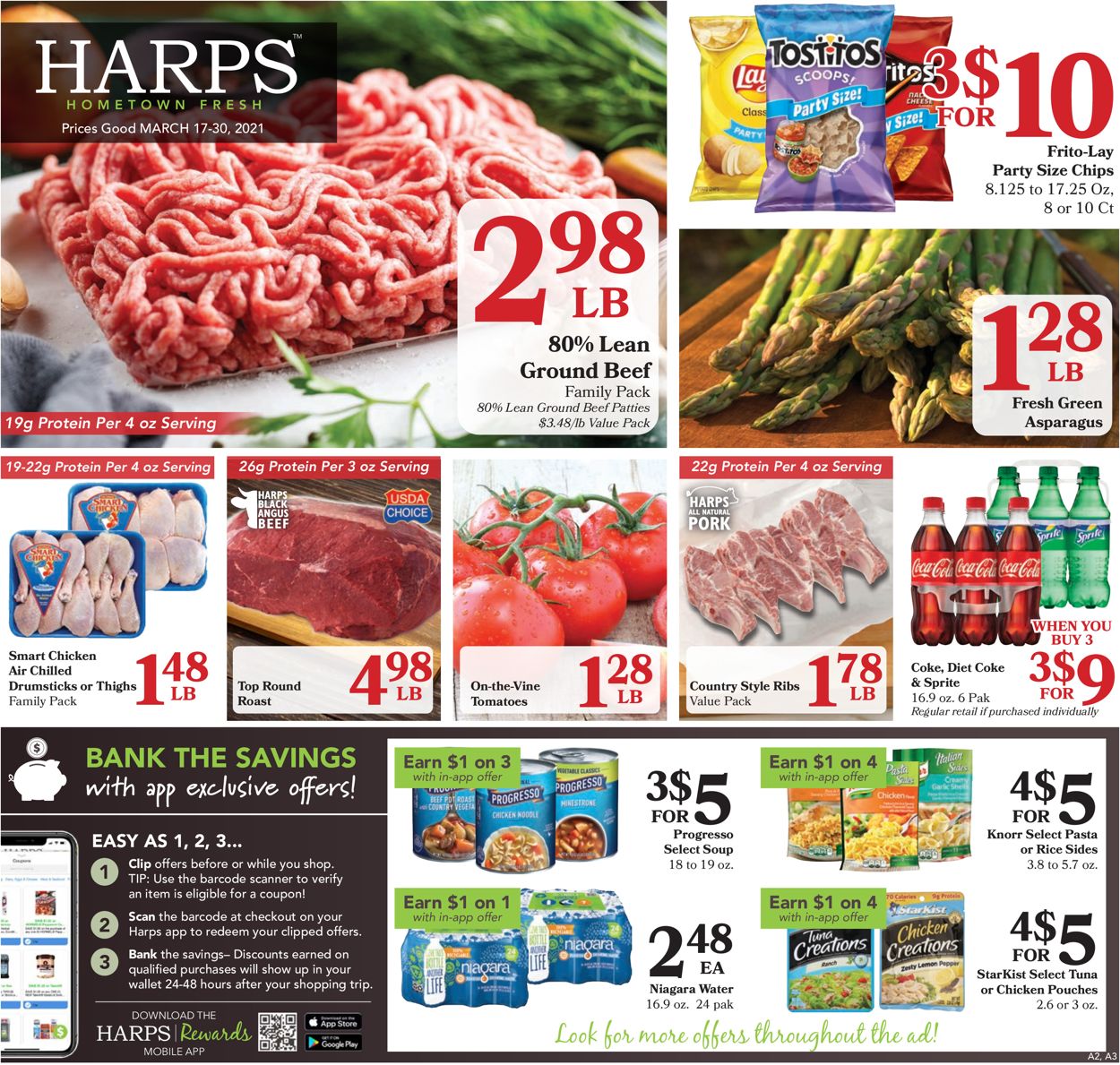 Harps Foods Weekly Ad Circular - valid 03/17-03/20/2021