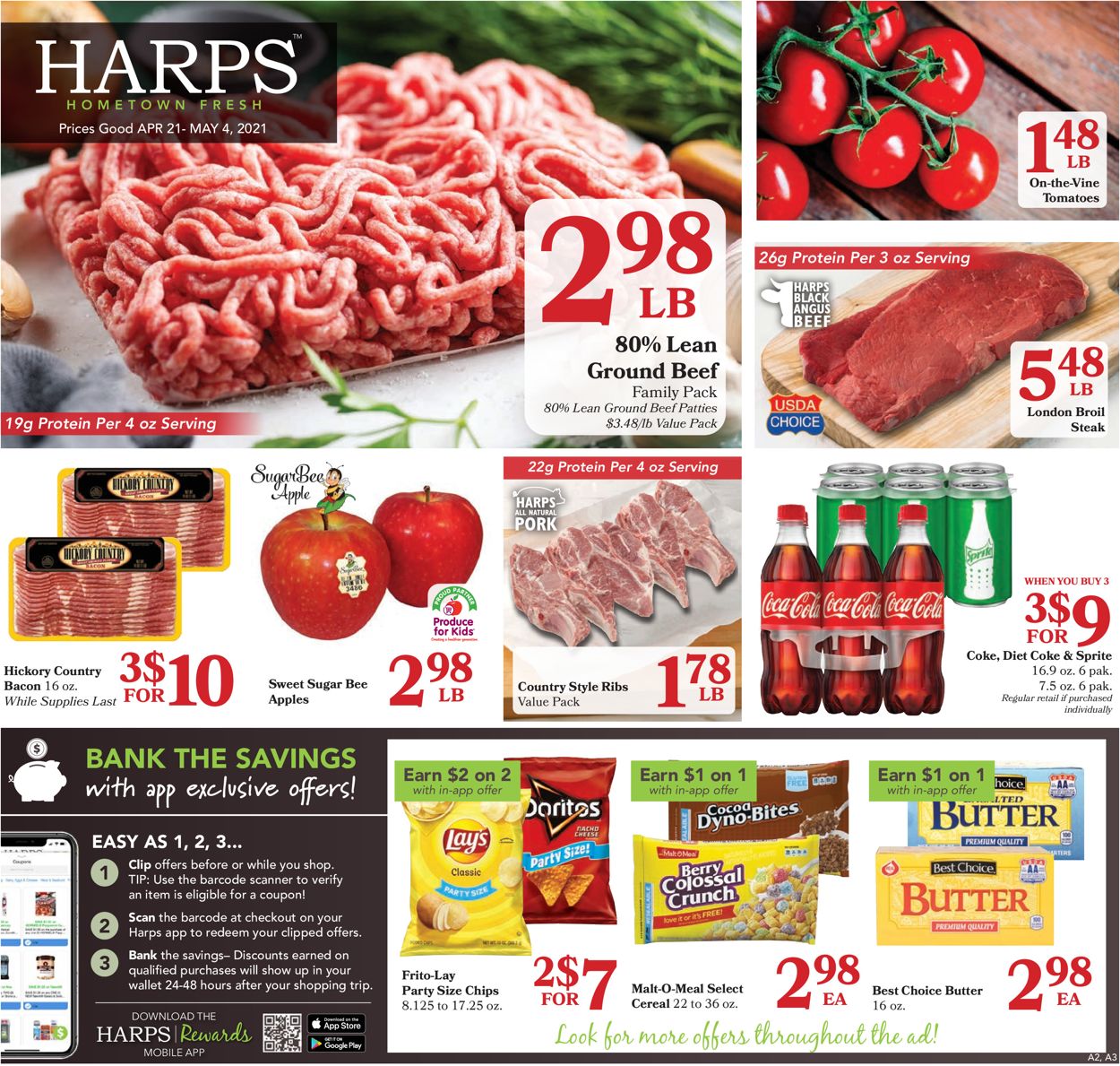 Harps Foods Weekly Ad Circular - valid 04/21-05/04/2021