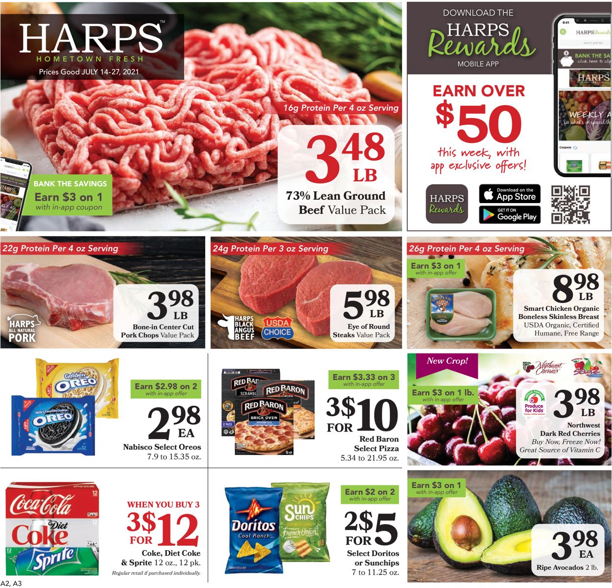 Harps Foods Weekly Ad Circular - valid 07/14-07/27/2021
