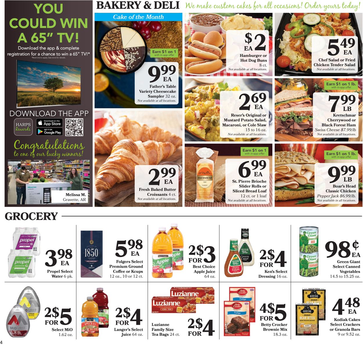 Harps Foods Weekly Ad Circular - valid 07/14-07/27/2021 (Page 4)