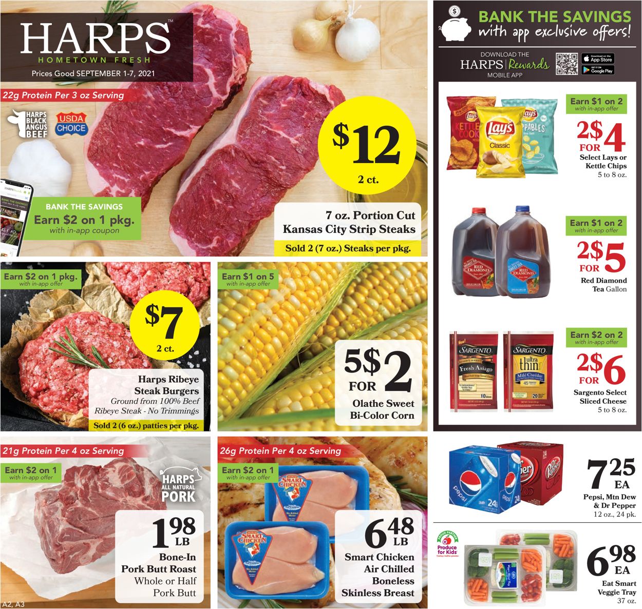 Harps Foods Weekly Ad Circular - valid 09/01-09/07/2021
